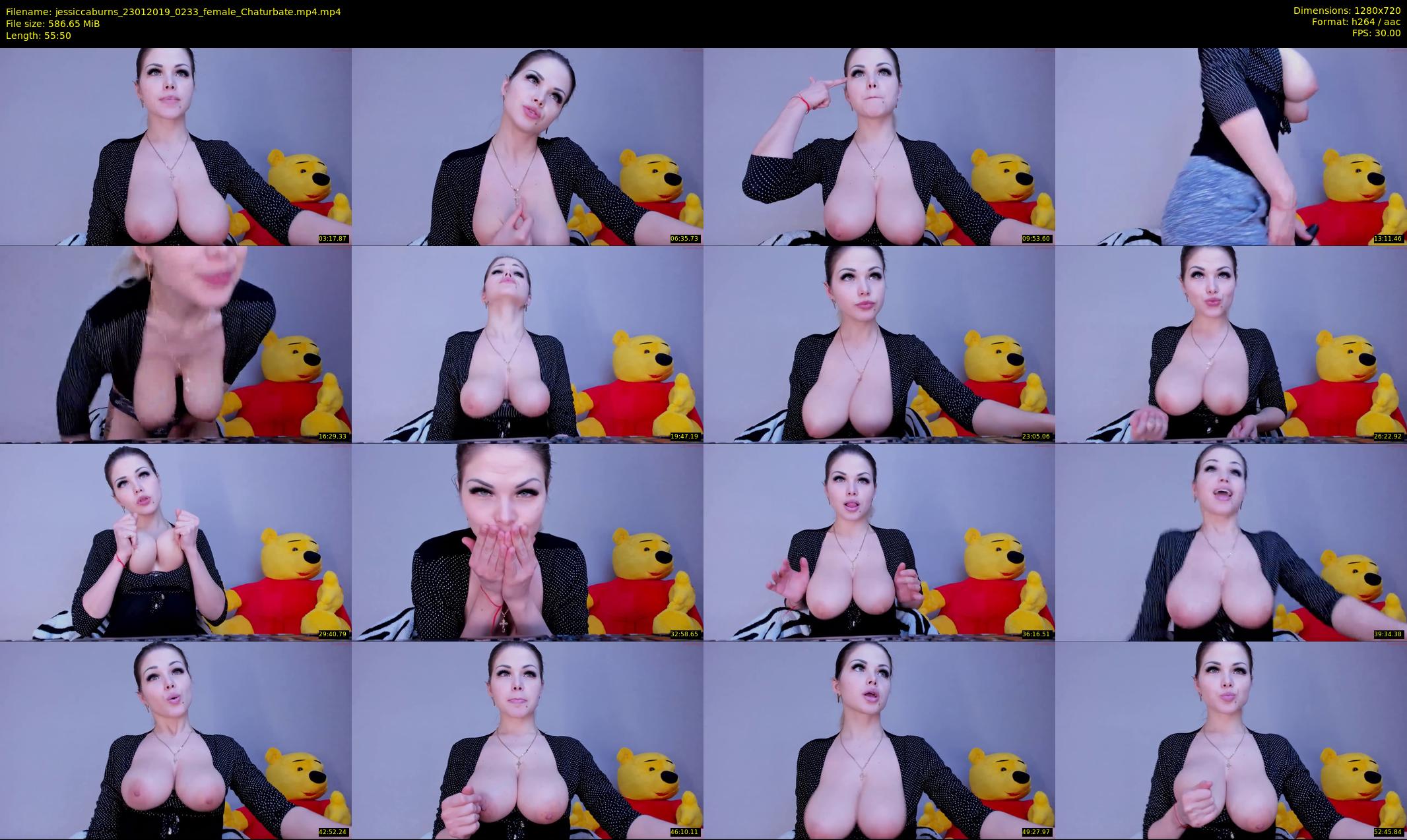 jessiccaburns — 56 minute Chaturbate female cam show recording, 720p, Jan 23, 2019