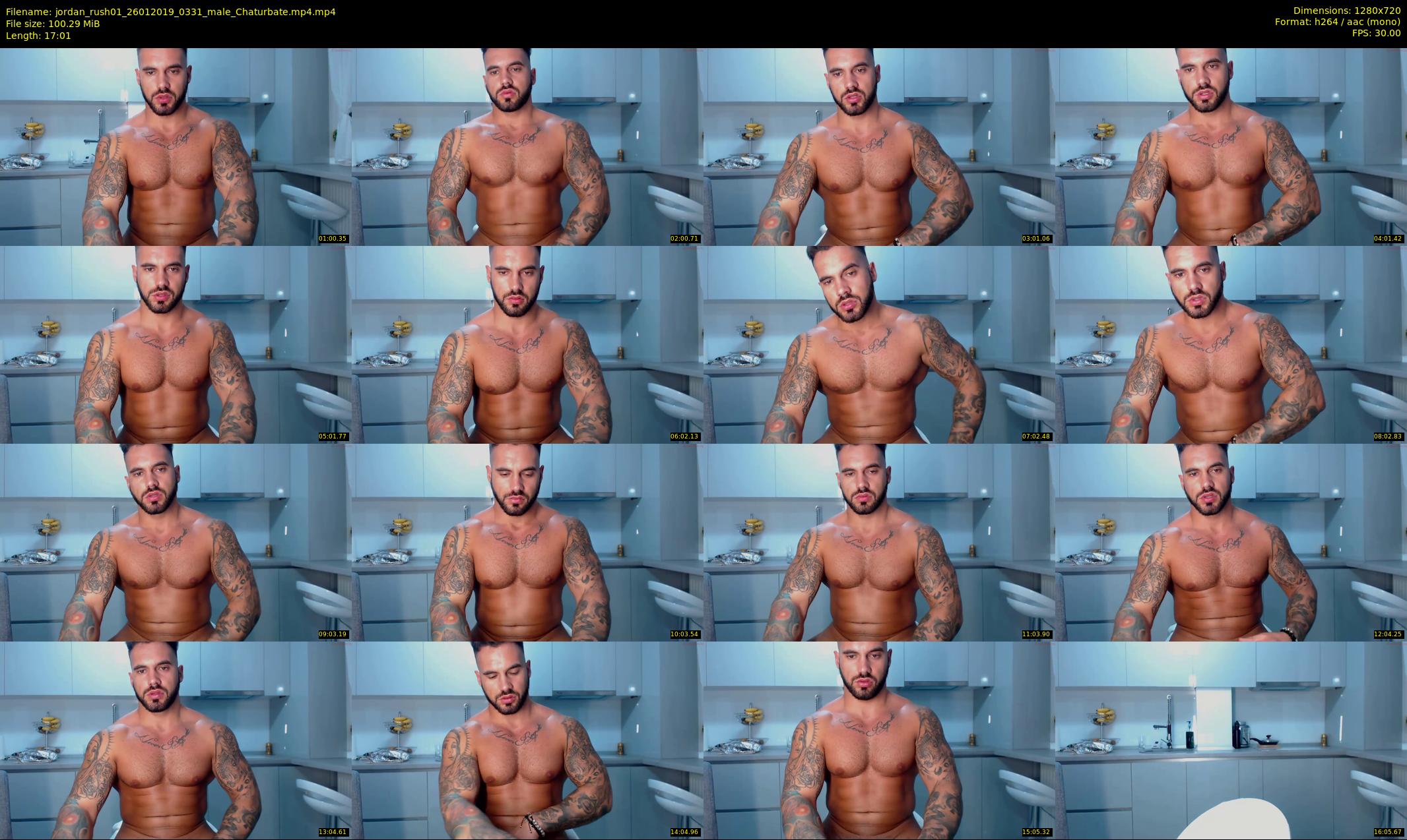 jordan_rush01 — 18 minute Chaturbate male cam show recording, 720p, Jan 26, 2019