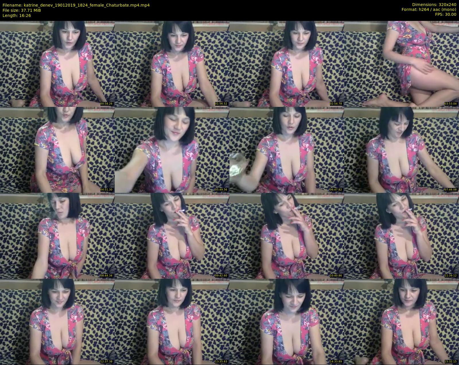 katrine_denev — 17 minute Chaturbate female cam show recording, SD, Jan 19, 2019