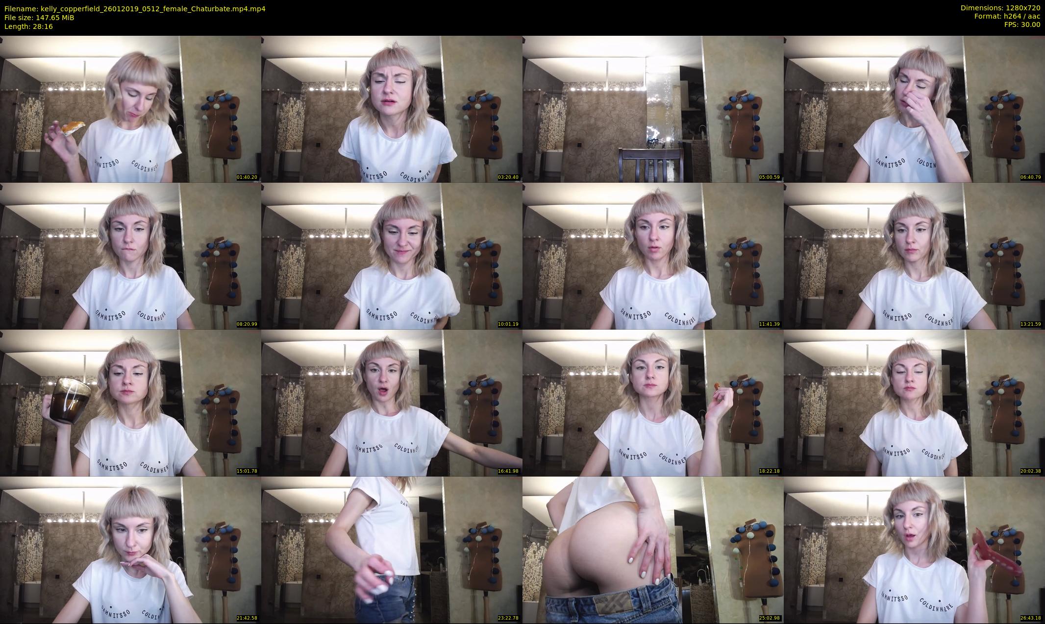 kelly_copperfield — 29 minute Chaturbate female cam show recording, 720p, Jan 26, 2019
