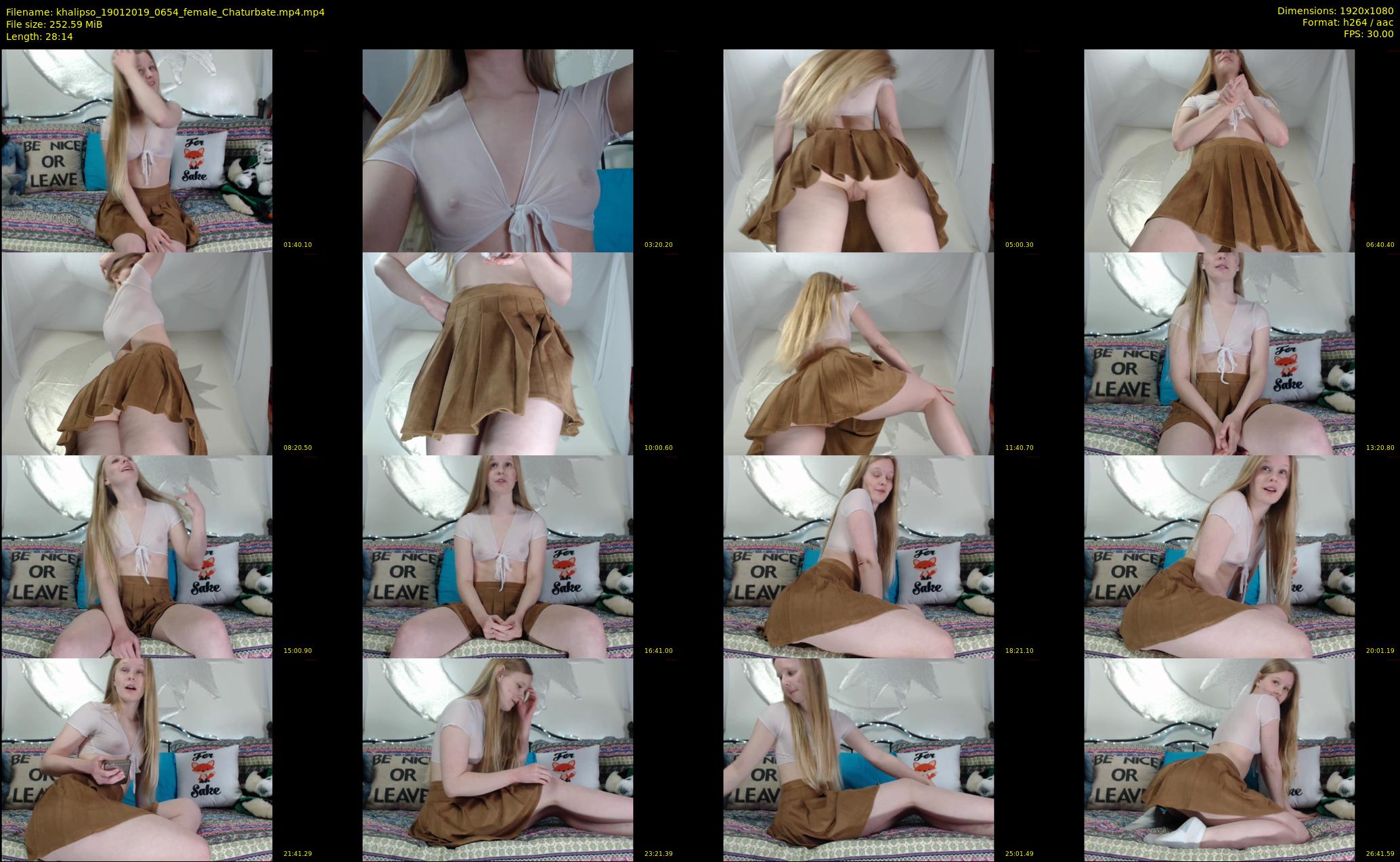 khalipso — 29 minute Chaturbate female cam show recording, 1080p, Jan 19, 2019