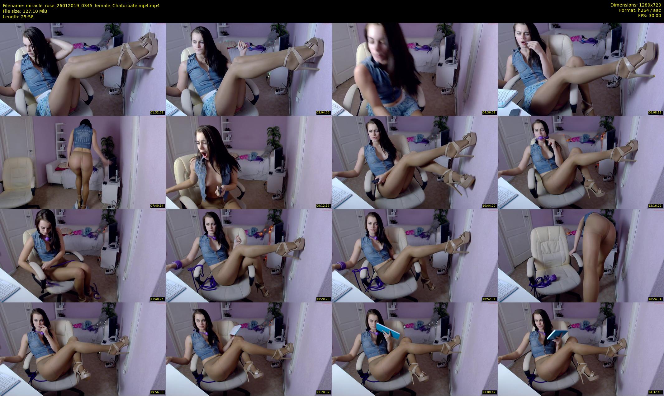 miracle_rose — 26 minute Chaturbate female cam show recording, 720p, Jan 26, 2019