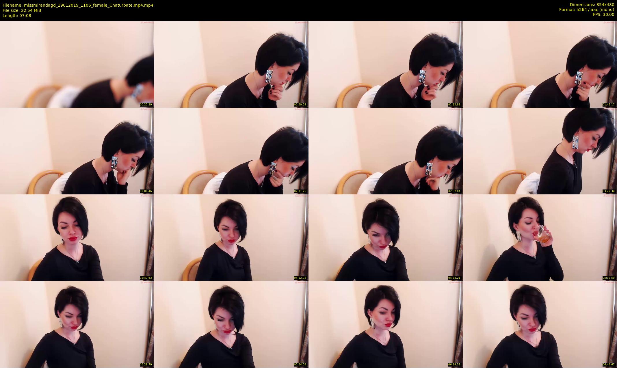 missmirandagd — 8 minute Chaturbate female cam show recording, 480p, Jan 19, 2019