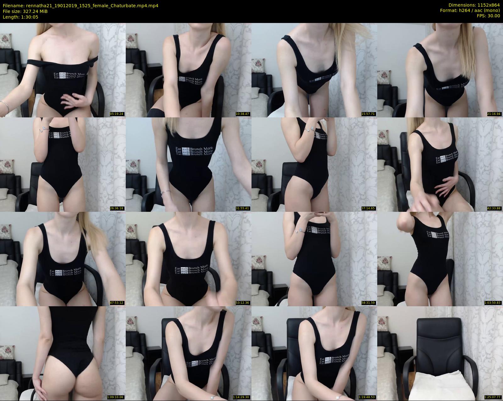 rennatha21 — 91 minute Chaturbate female cam show recording, 720p, Jan 19, 2019