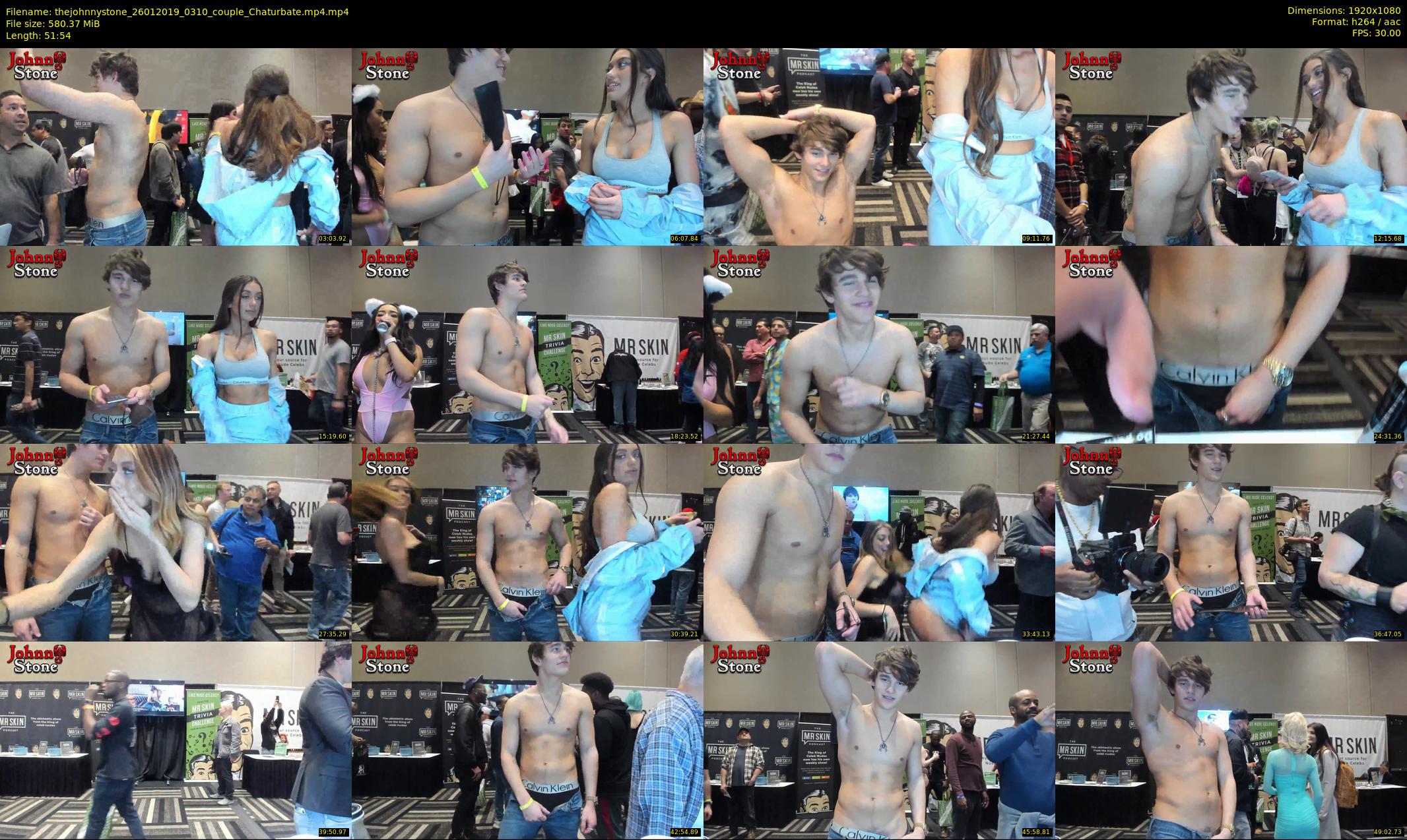 thejohnnystone — 52 minute Chaturbate male cam show recording, 1080p, Jan 26, 2019