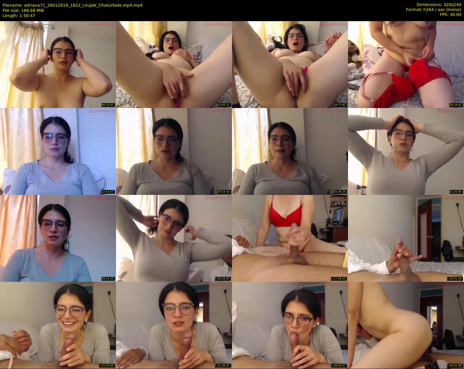 adriana71 — 111 minute Chaturbate couple cam show recording, SD, Jan 26, 2019