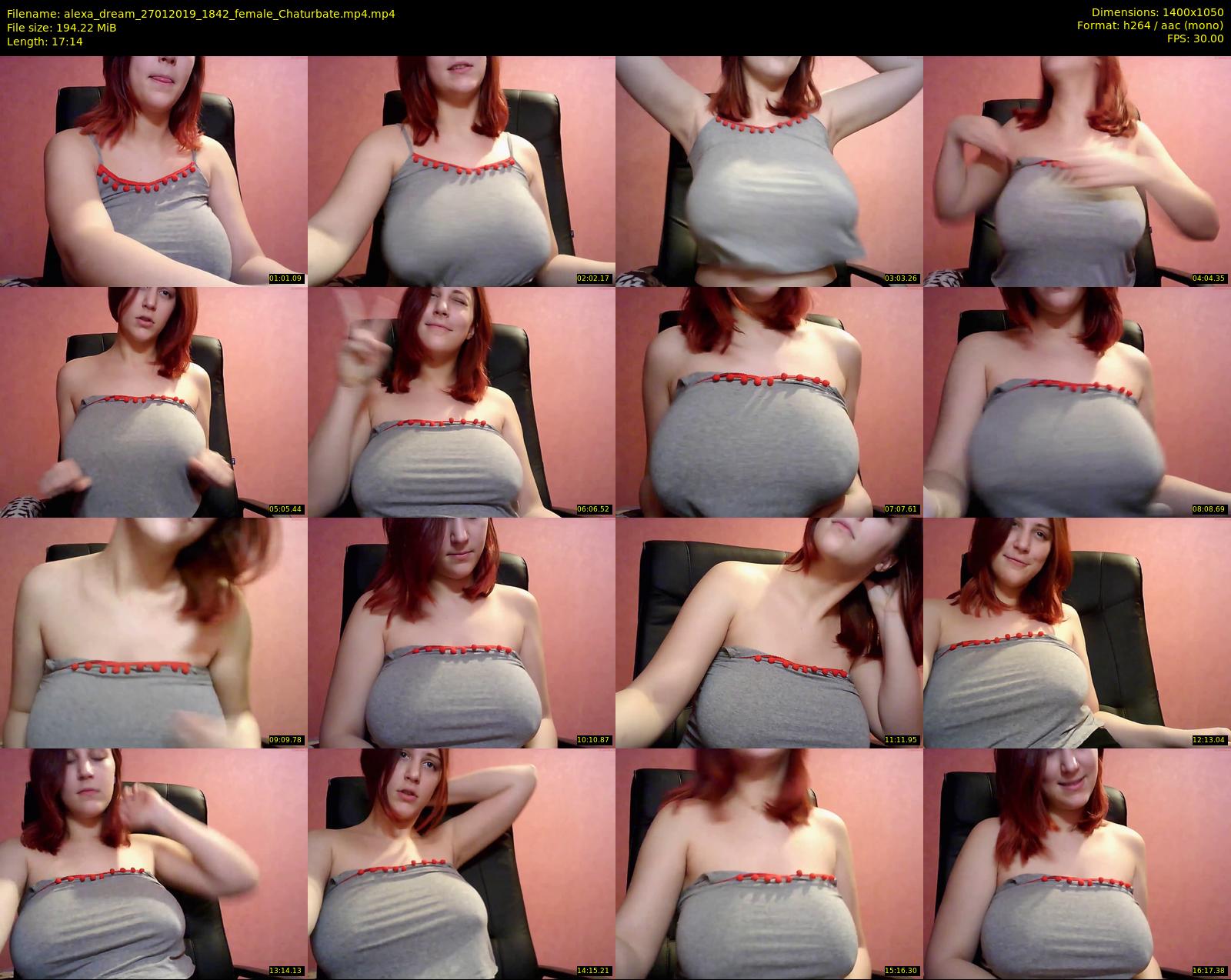 alexa_dream — 18 minute Chaturbate female cam show recording, 720p, Jan 27, 2019