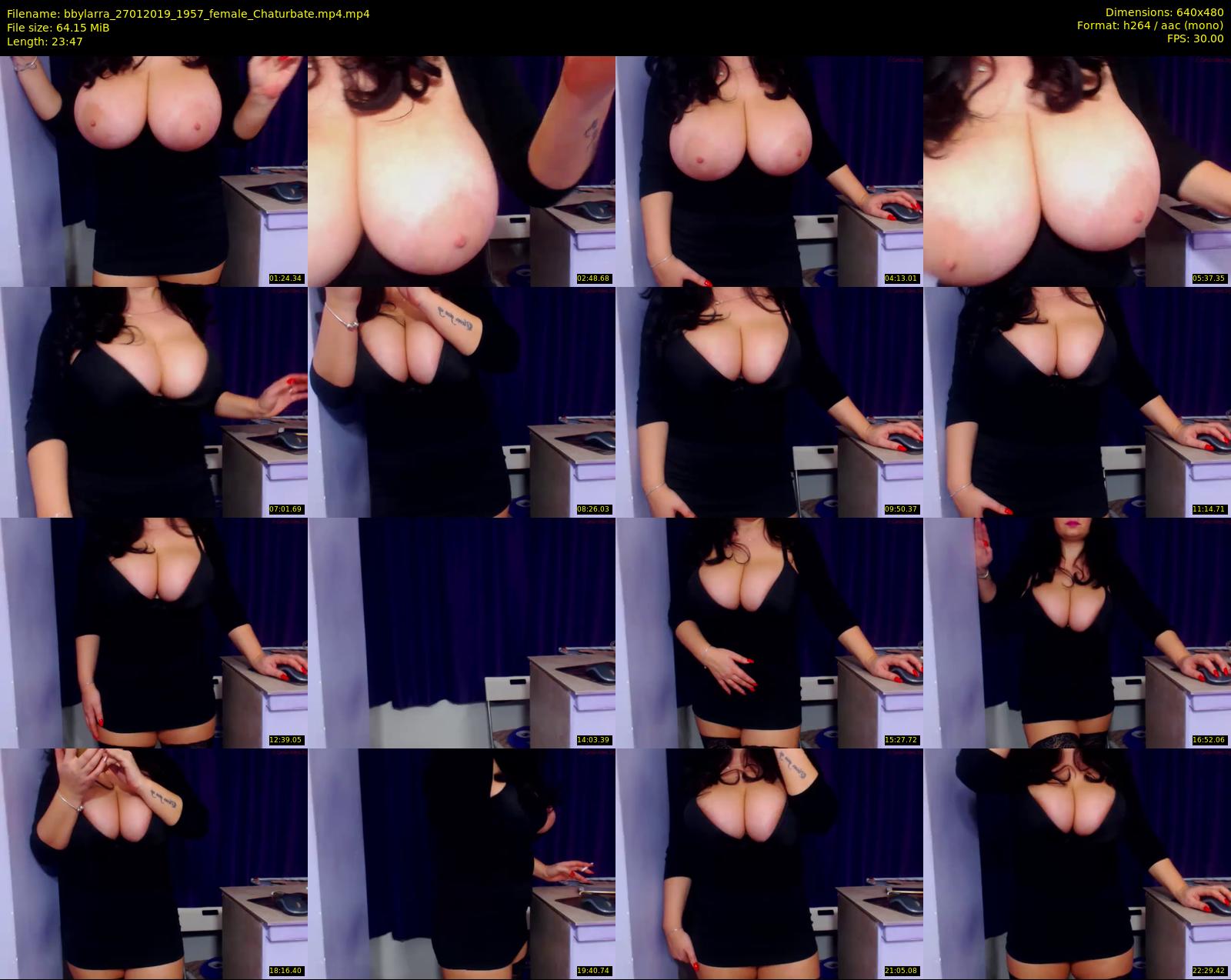 bbylarra — 24 minute Chaturbate couple cam show recording, 480p, Jan 27, 2019