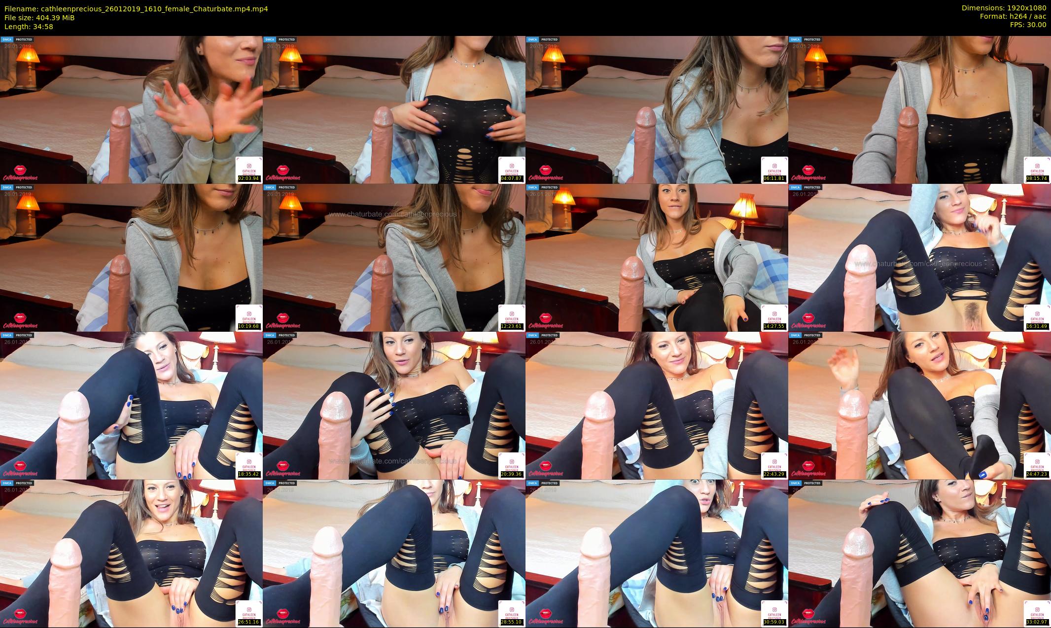 cathleenprecious — 35 minute Chaturbate female cam show recording, 1080p, Jan 26, 2019