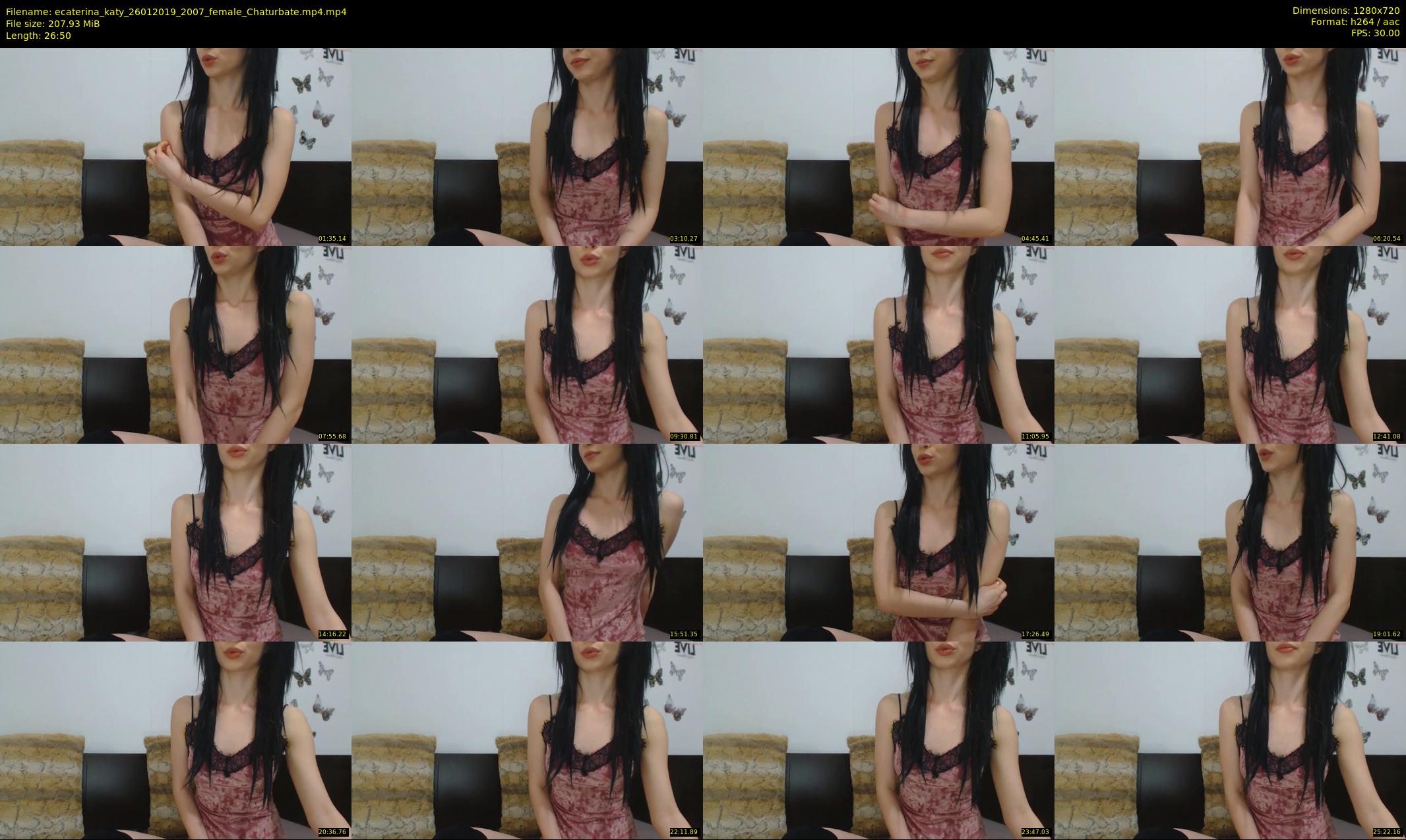 ecaterina_katy — 27 minute Chaturbate female cam show recording, 720p, Jan 26, 2019