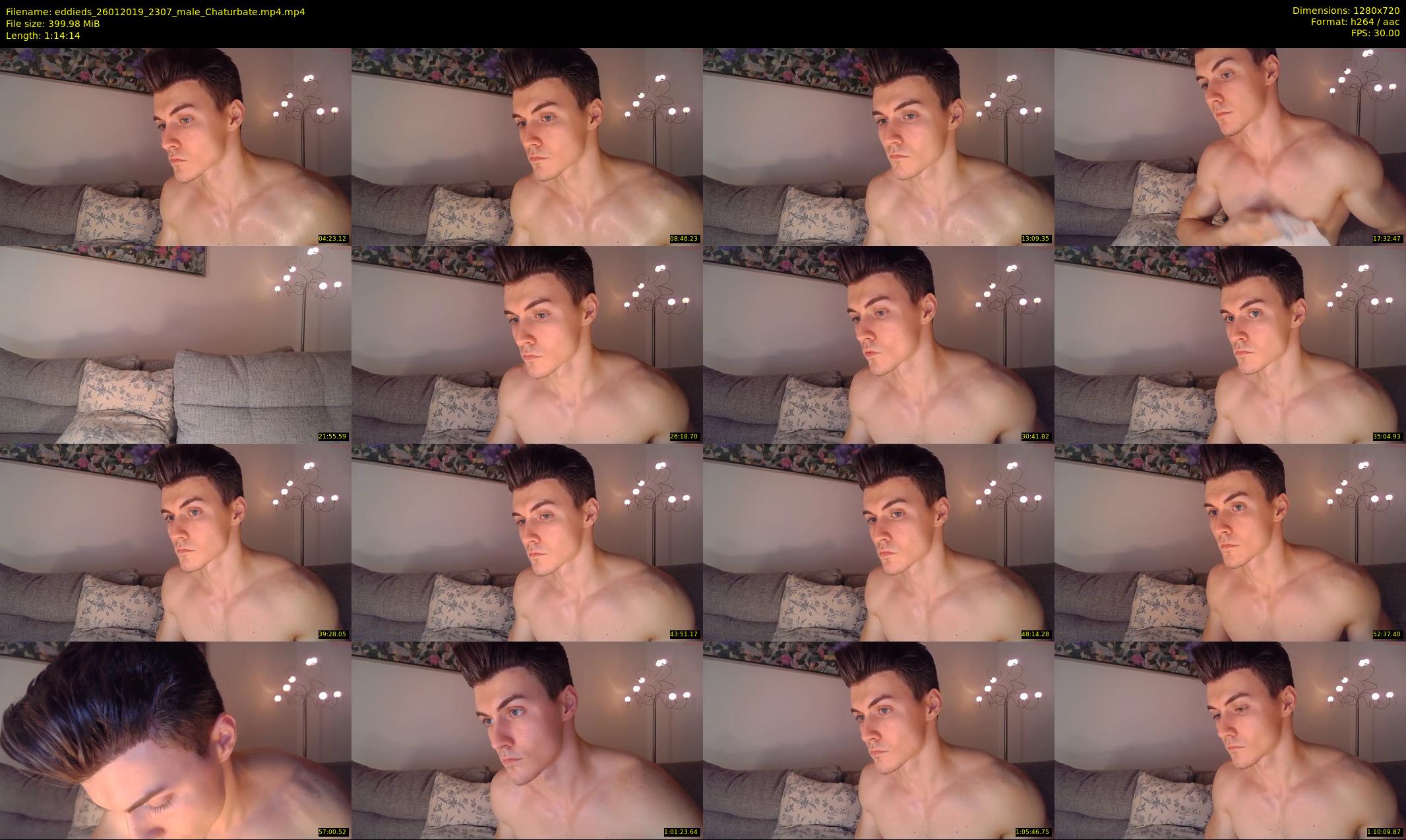 eddieds — 75 minute Chaturbate male cam show recording, 720p, Jan 26, 2019