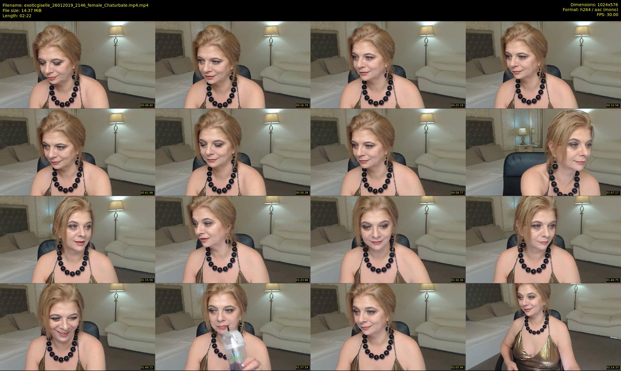 exoticgiselle — 3 minute Chaturbate female cam show recording, 480p, Jan 26, 2019