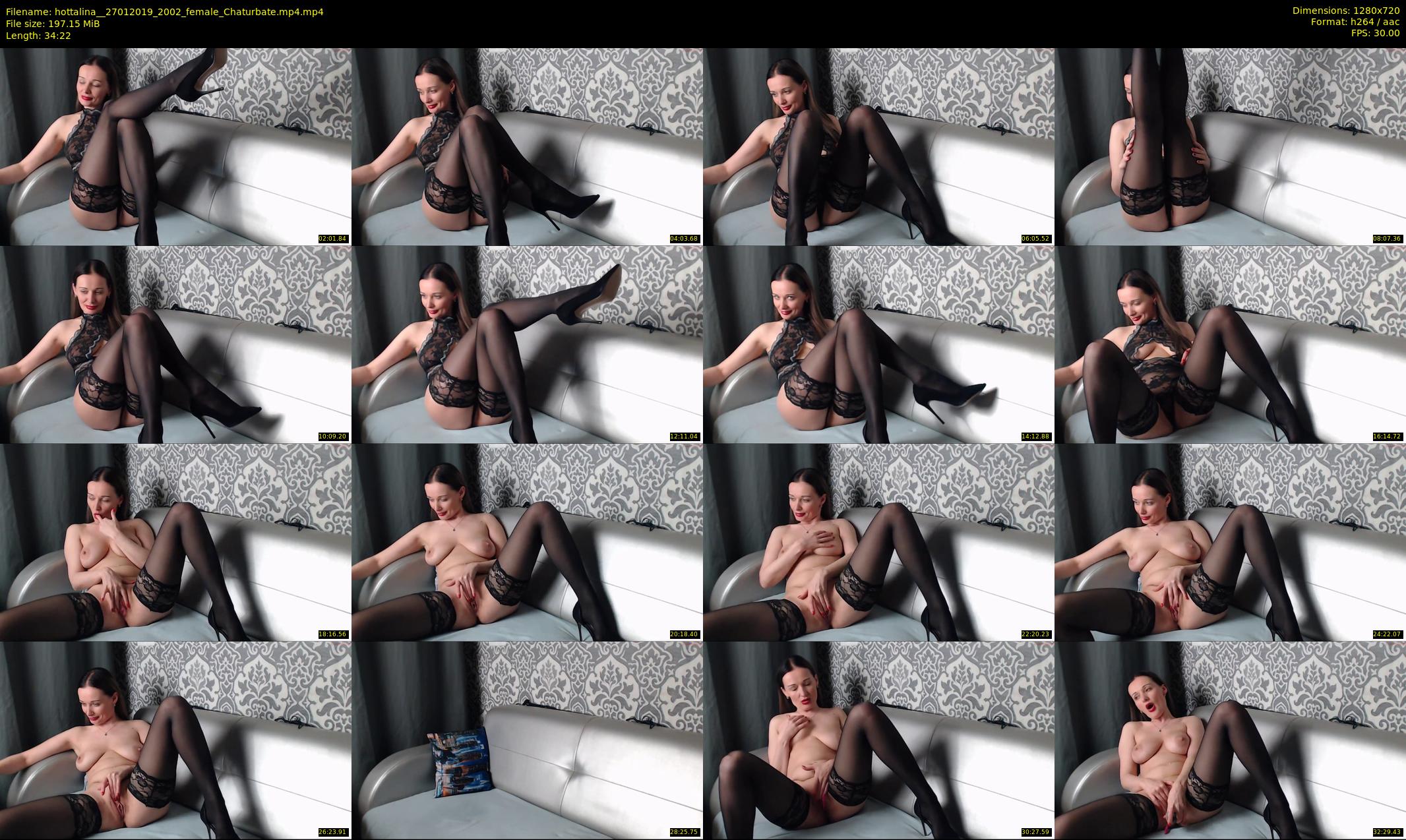 hottalina_ — 35 minute Chaturbate female cam show recording, 720p, Jan 27, 2019