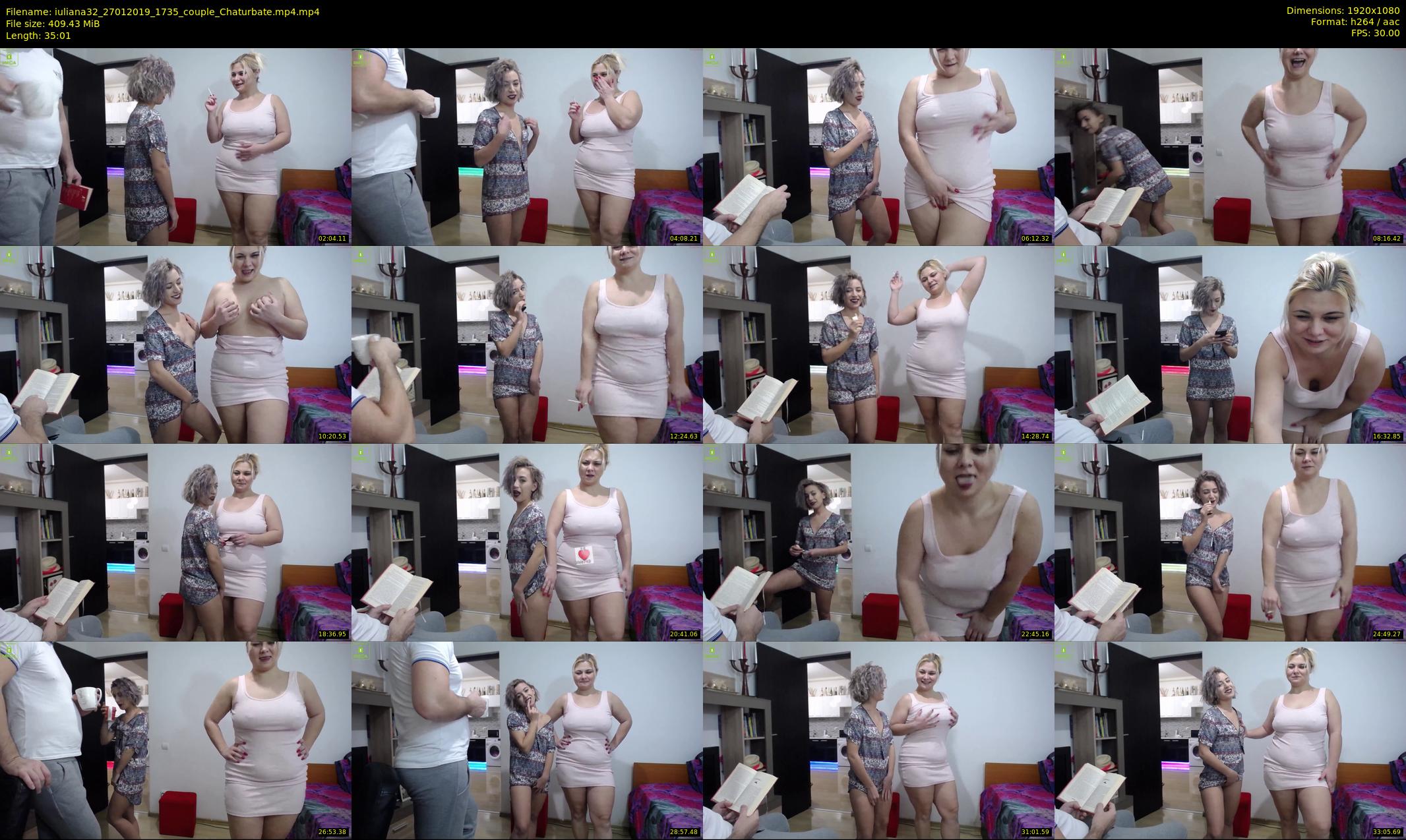 iuliana32 — 36 minute Chaturbate couple cam show recording, 1080p, Jan 27, 2019