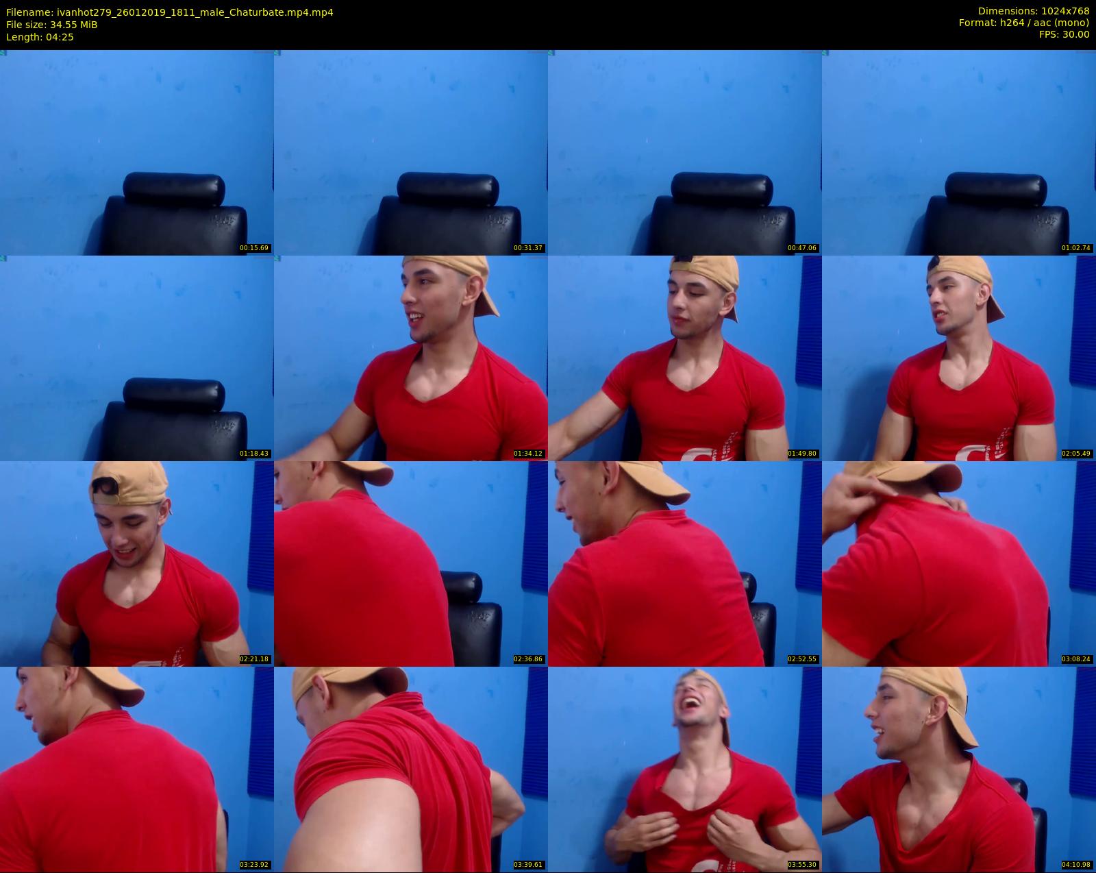 ivanhot279 — 5 minute Chaturbate male cam show recording, 720p, Jan 26, 2019