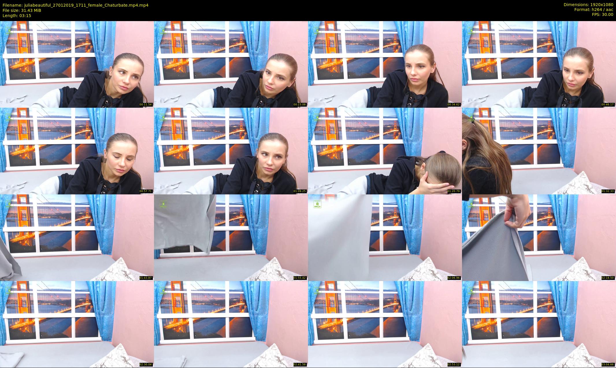 juliabeautiful — 4 minute Chaturbate female cam show recording, 1080p, Jan 27, 2019