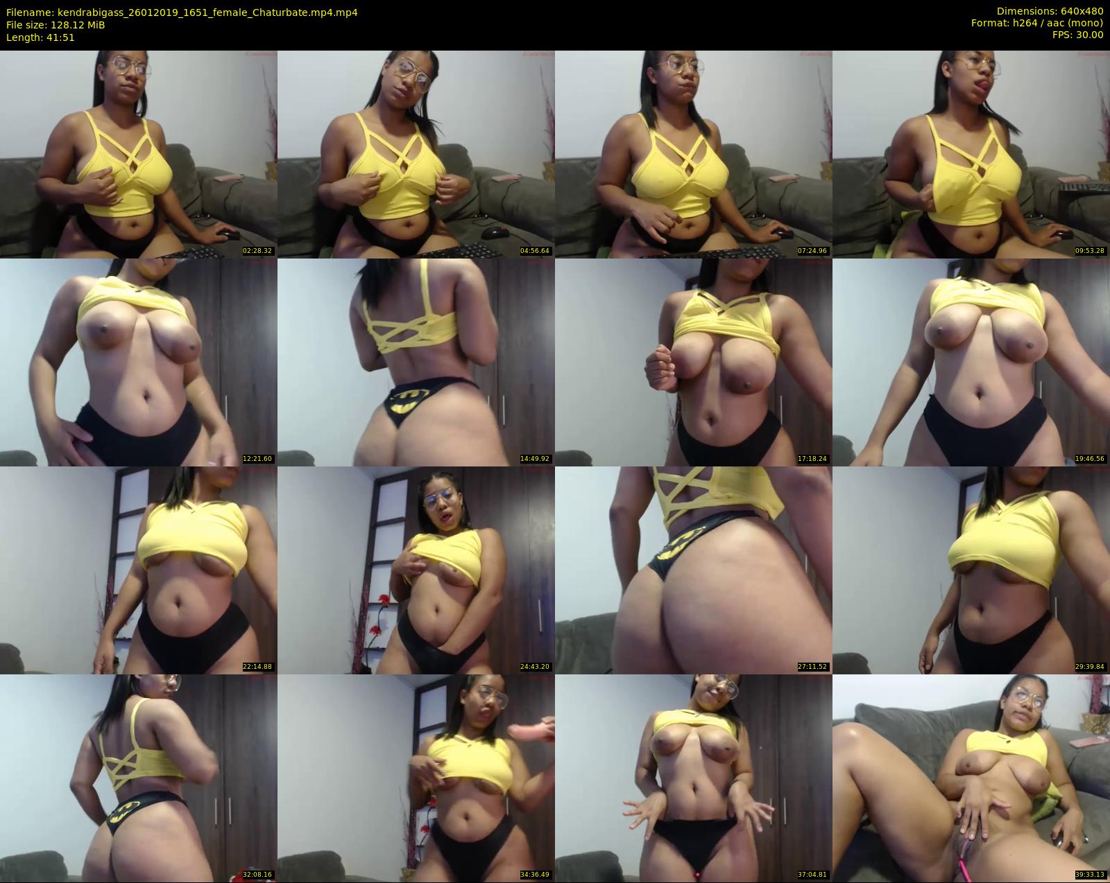 kendrabigass — 42 minute Chaturbate female cam show recording, 480p, Jan 26, 2019