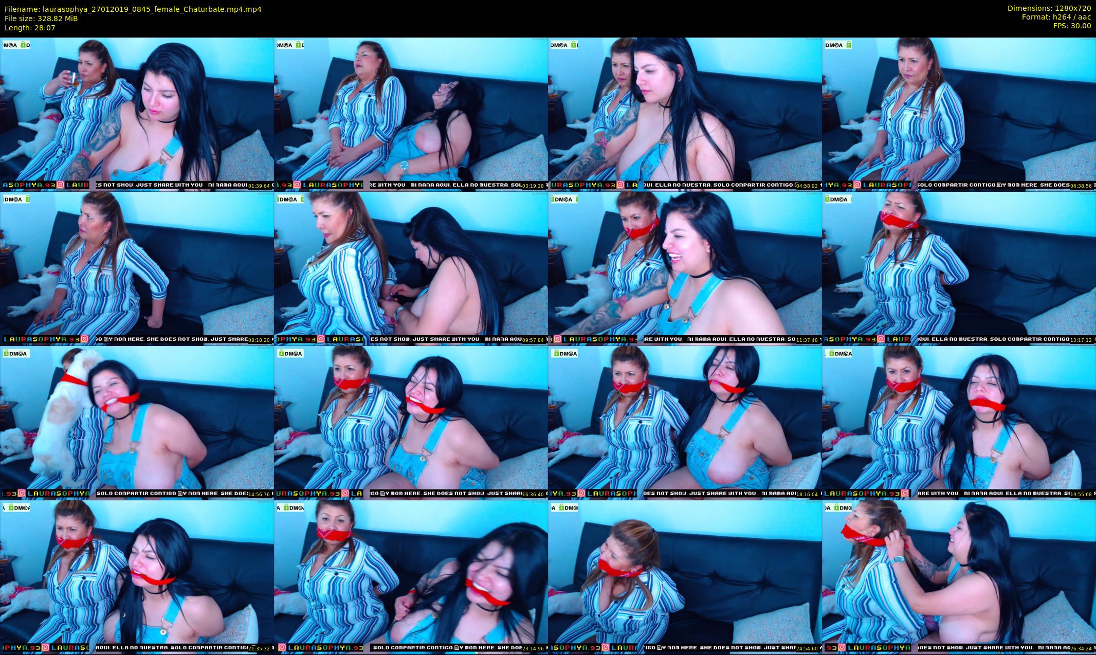 laurasophya — 29 minute Chaturbate female cam show recording, 720p, Jan 27, 2019