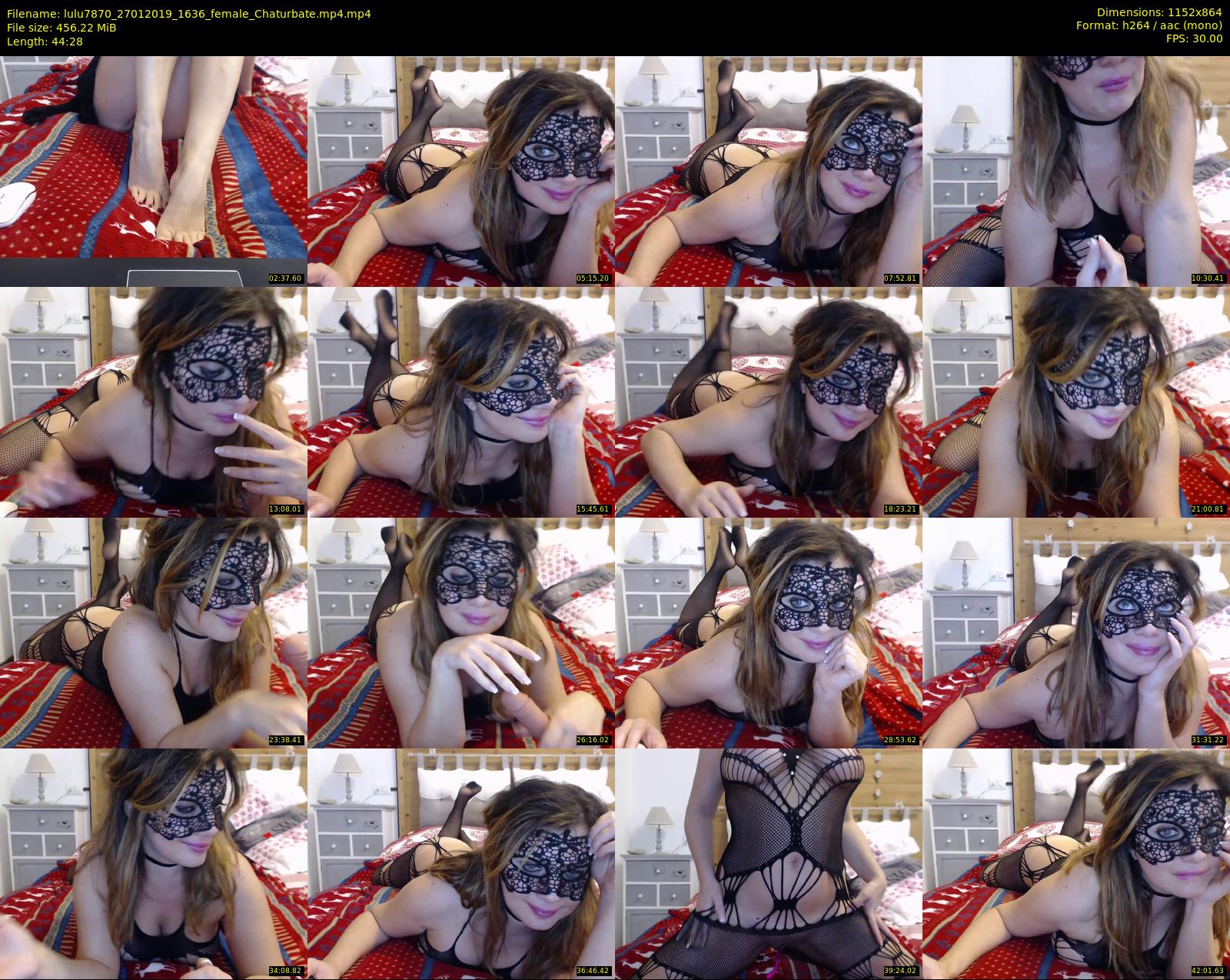 lulu7870 — 45 minute Chaturbate female cam show recording, 720p, Jan 27, 2019