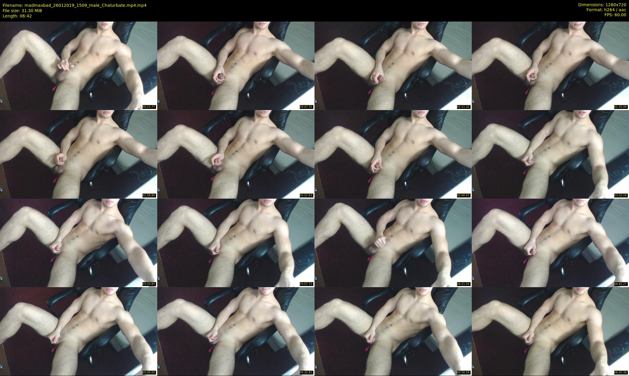 madmaxbad — 7 minute Chaturbate male cam show recording, 720p, Jan 26, 2019