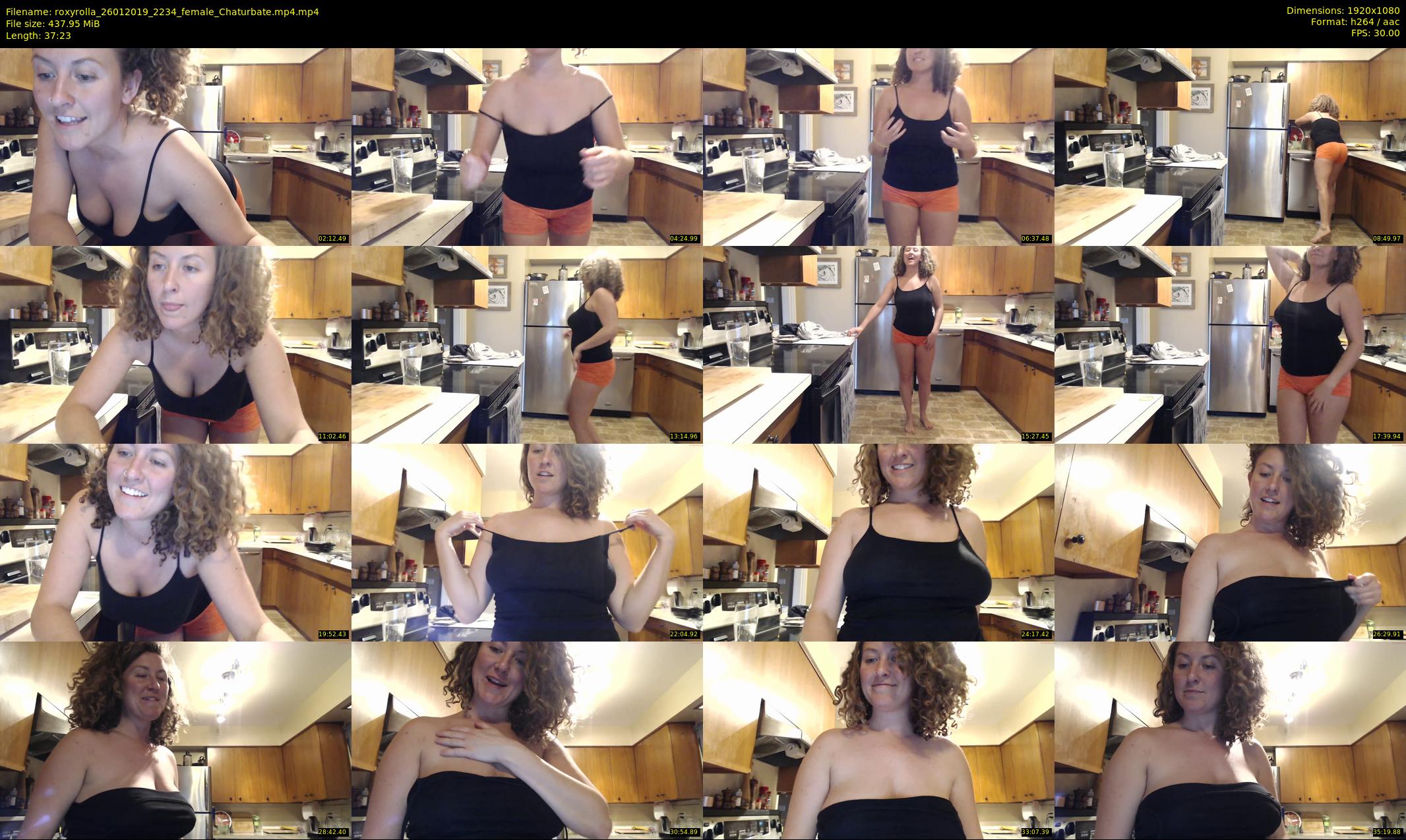 roxyrolla — 38 minute Chaturbate female cam show recording, 1080p, Jan 26, 2019