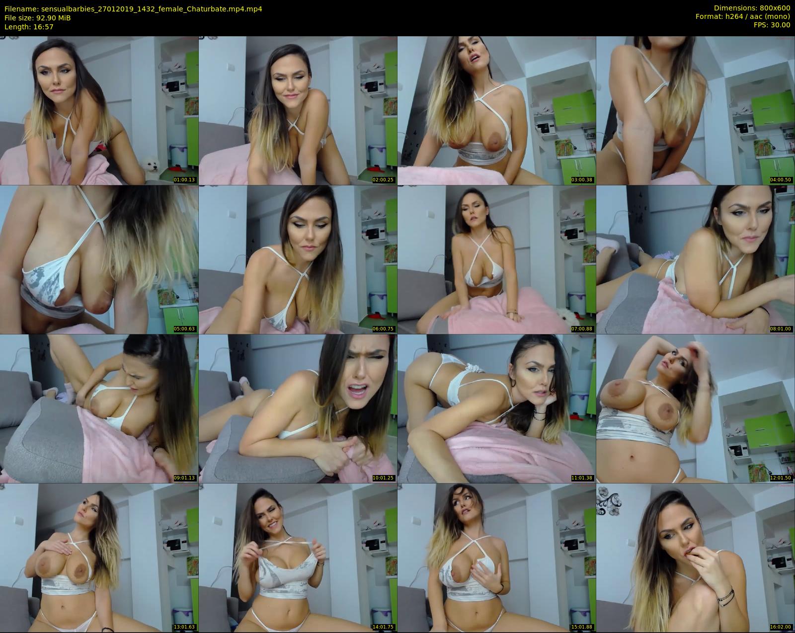 sensualbarbies — 17 minute Chaturbate female cam show recording, 480p, Jan 27, 2019
