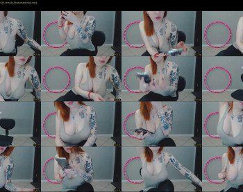 temptingfox — 8 minute Chaturbate female cam show recording, 480p, Jan 27, 2019