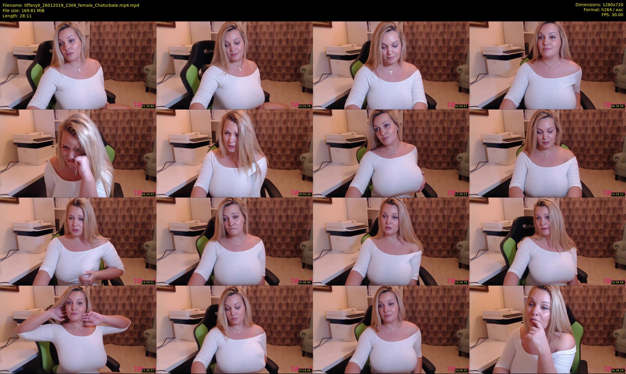 tiffany0 — 29 minute Chaturbate female cam show recording, 720p, Jan 26, 2019