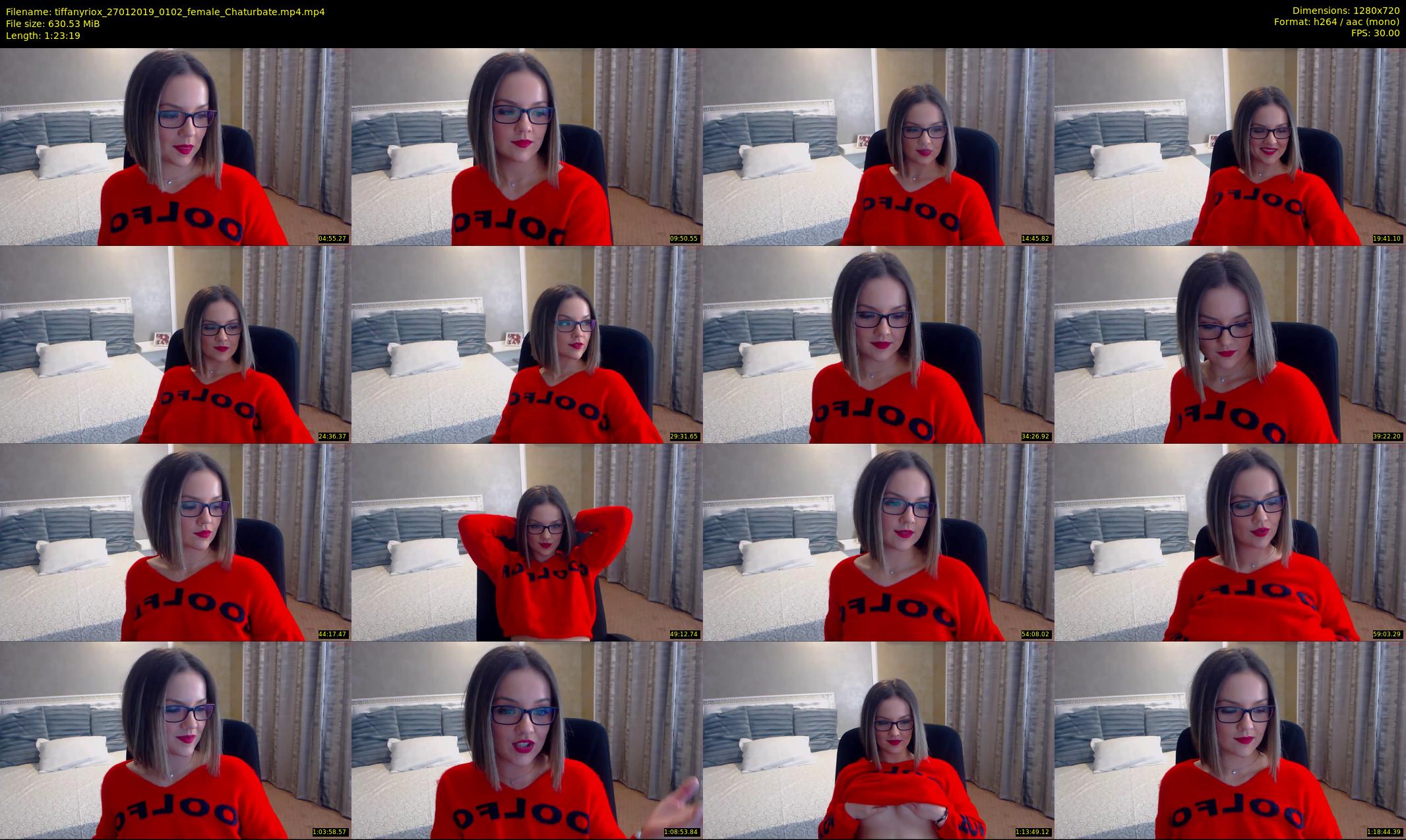 tiffanyriox — 84 minute Chaturbate female cam show recording, 720p, Jan 27, 2019