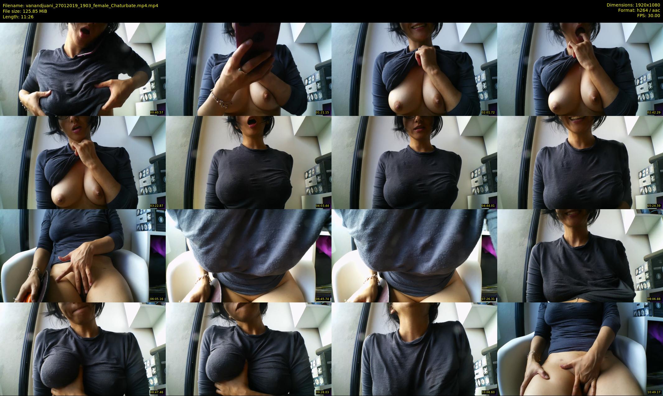 vanandjuani — 12 minute Chaturbate female cam show recording, 1080p, Jan 27, 2019