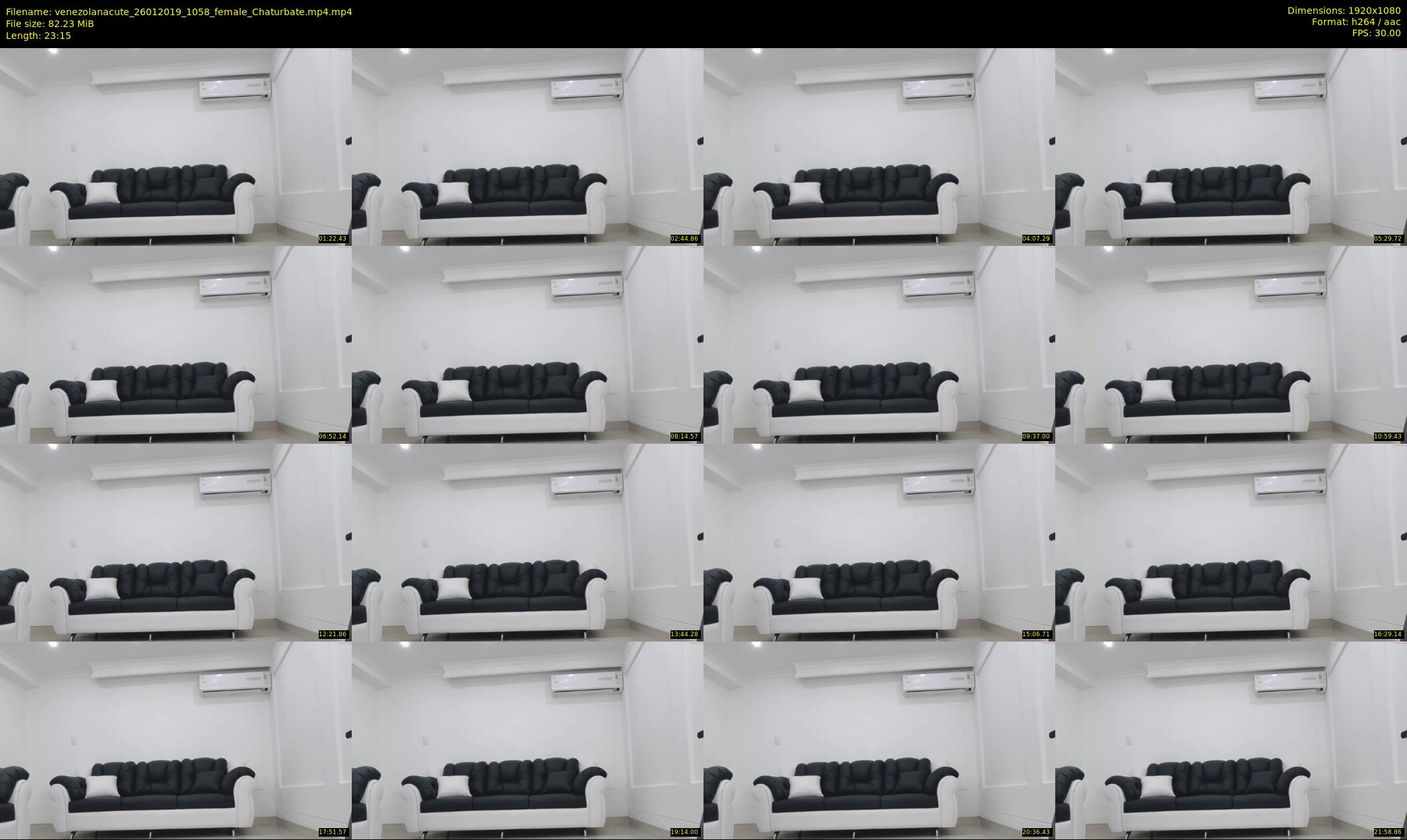 venezolanacute — 24 minute Chaturbate female cam show recording, 1080p, Jan 26, 2019
