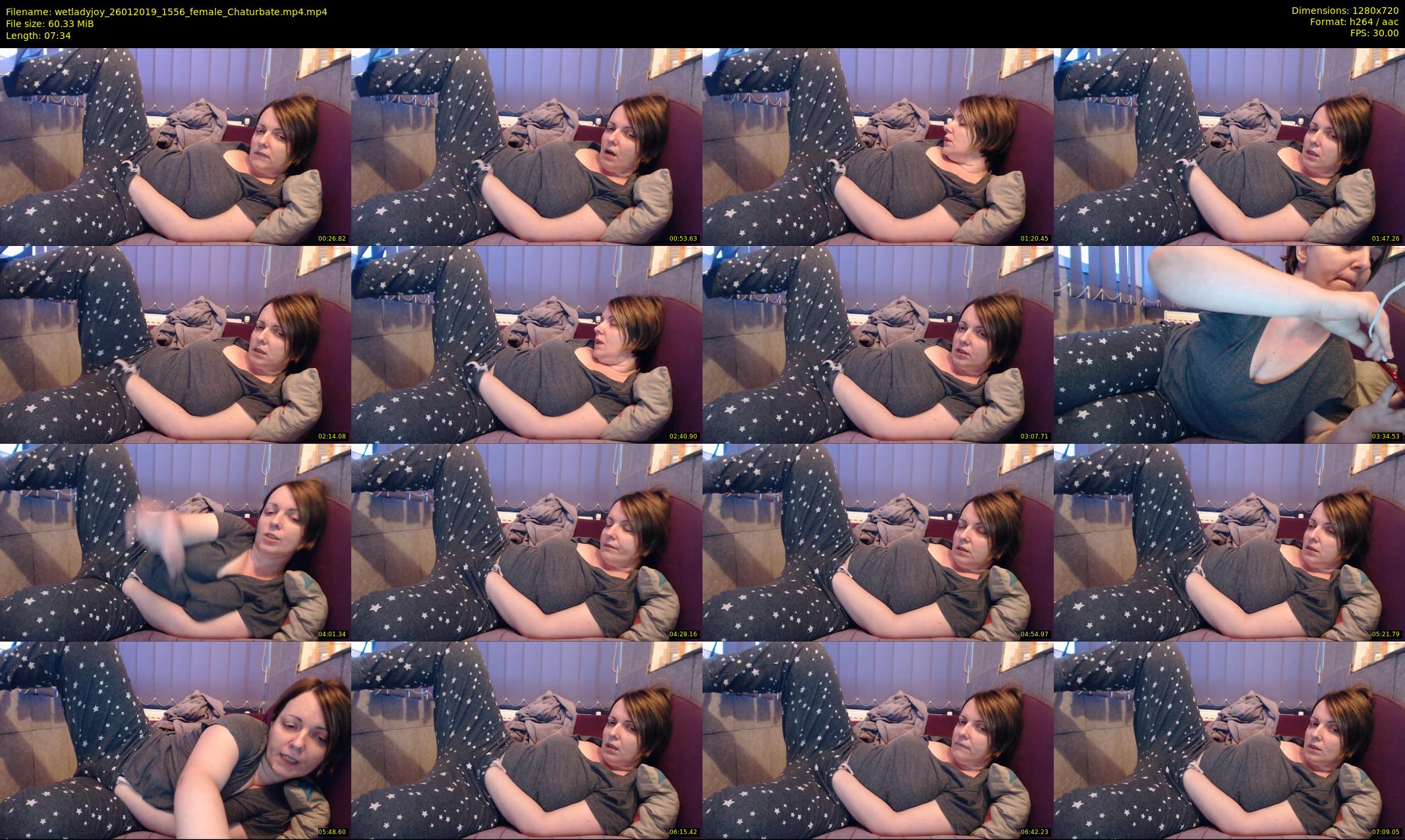 wetladyjoy — 8 minute Chaturbate female cam show recording, 720p, Jan 26, 2019
