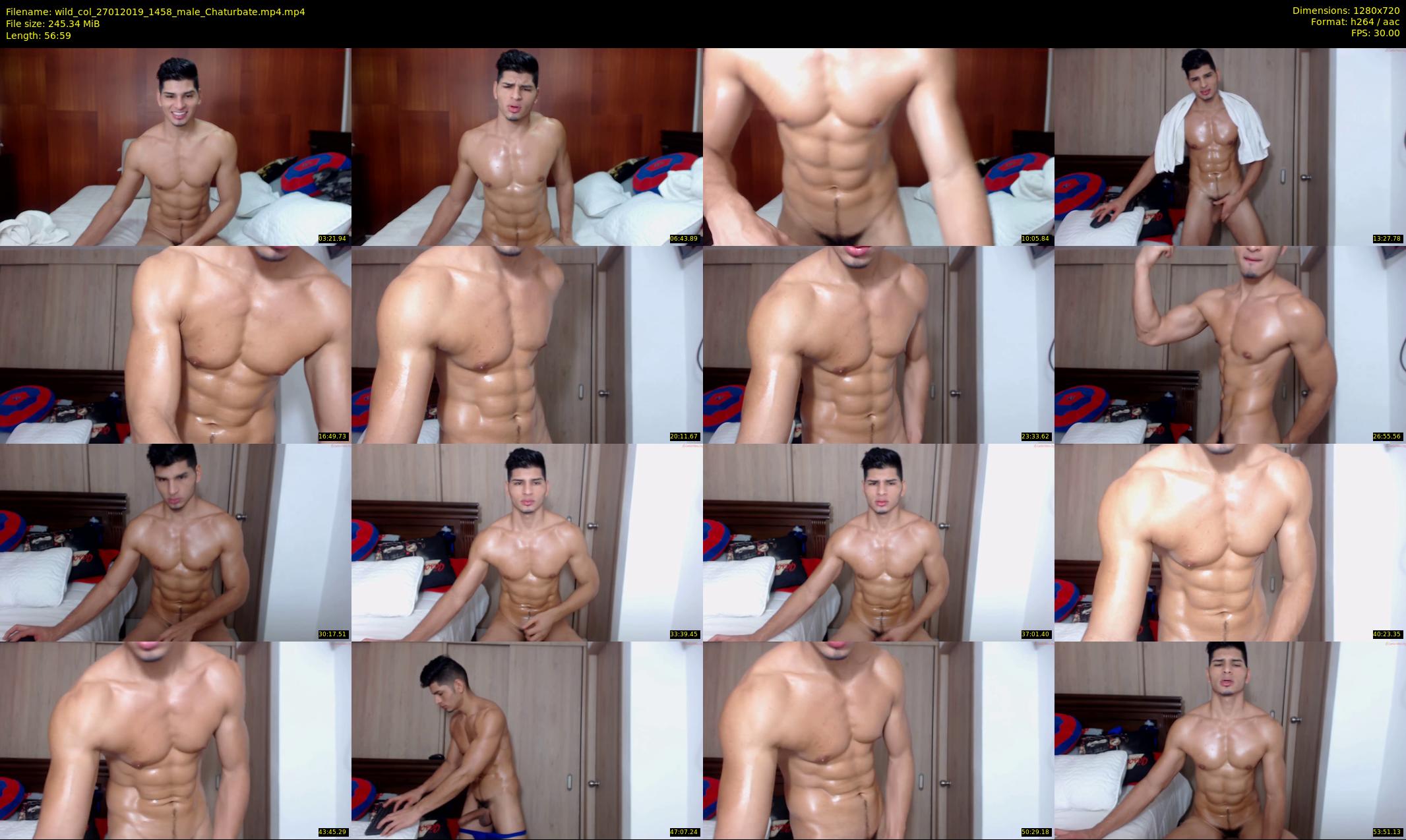 wild_col — 57 minute Chaturbate male cam show recording, 720p, Jan 27, 2019