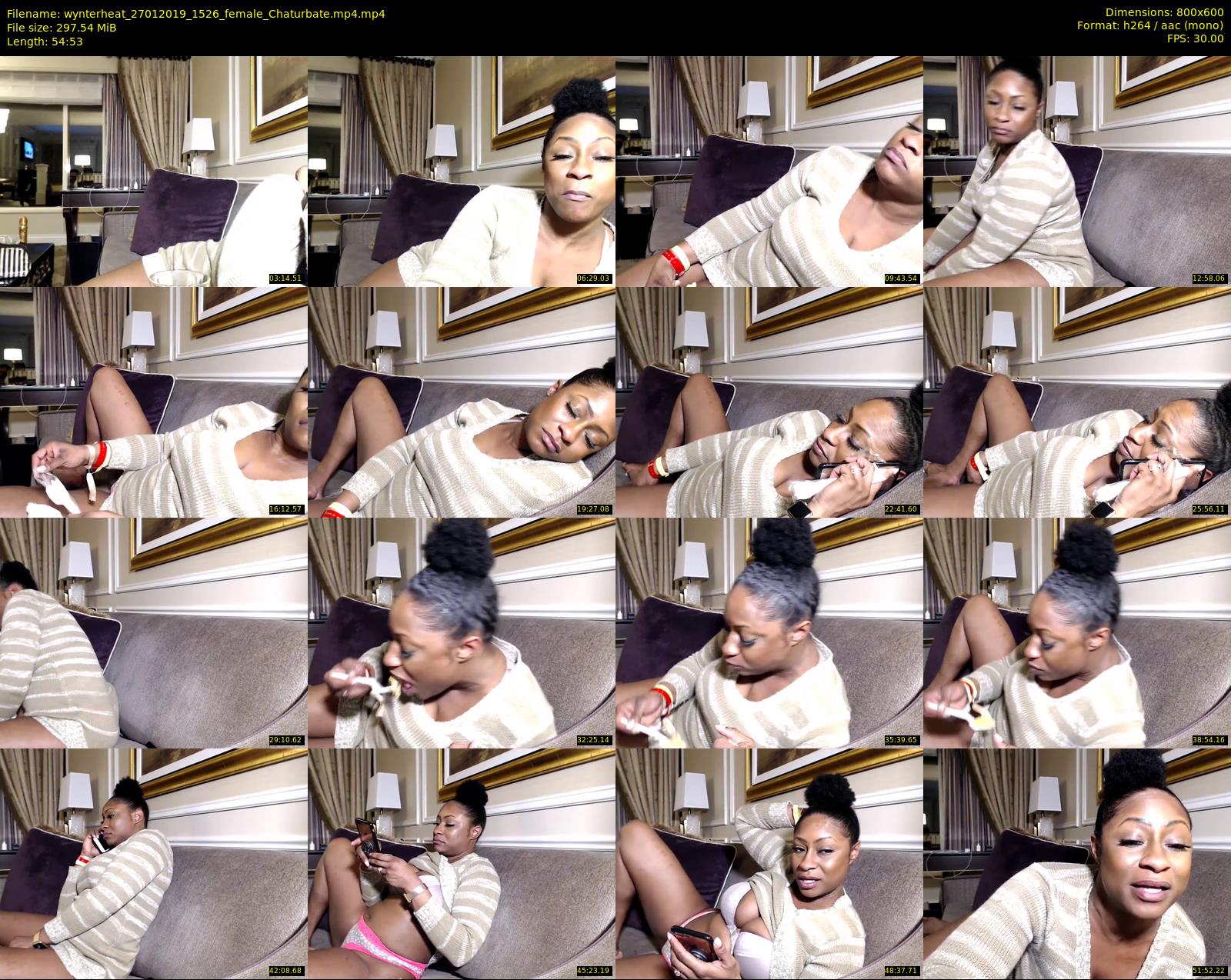 wynterheat — 55 minute Chaturbate female cam show recording, 480p, Jan 27, 2019