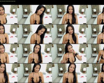 zamarahot — 12 minute Chaturbate female cam show recording, 720p, Jan 27, 2019