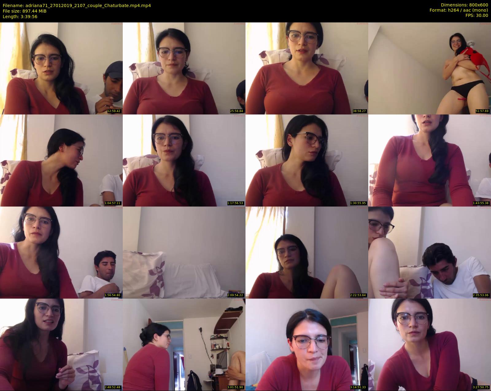 adriana71 — 220 minute Chaturbate couple cam show recording, 480p, Jan 27, 2019