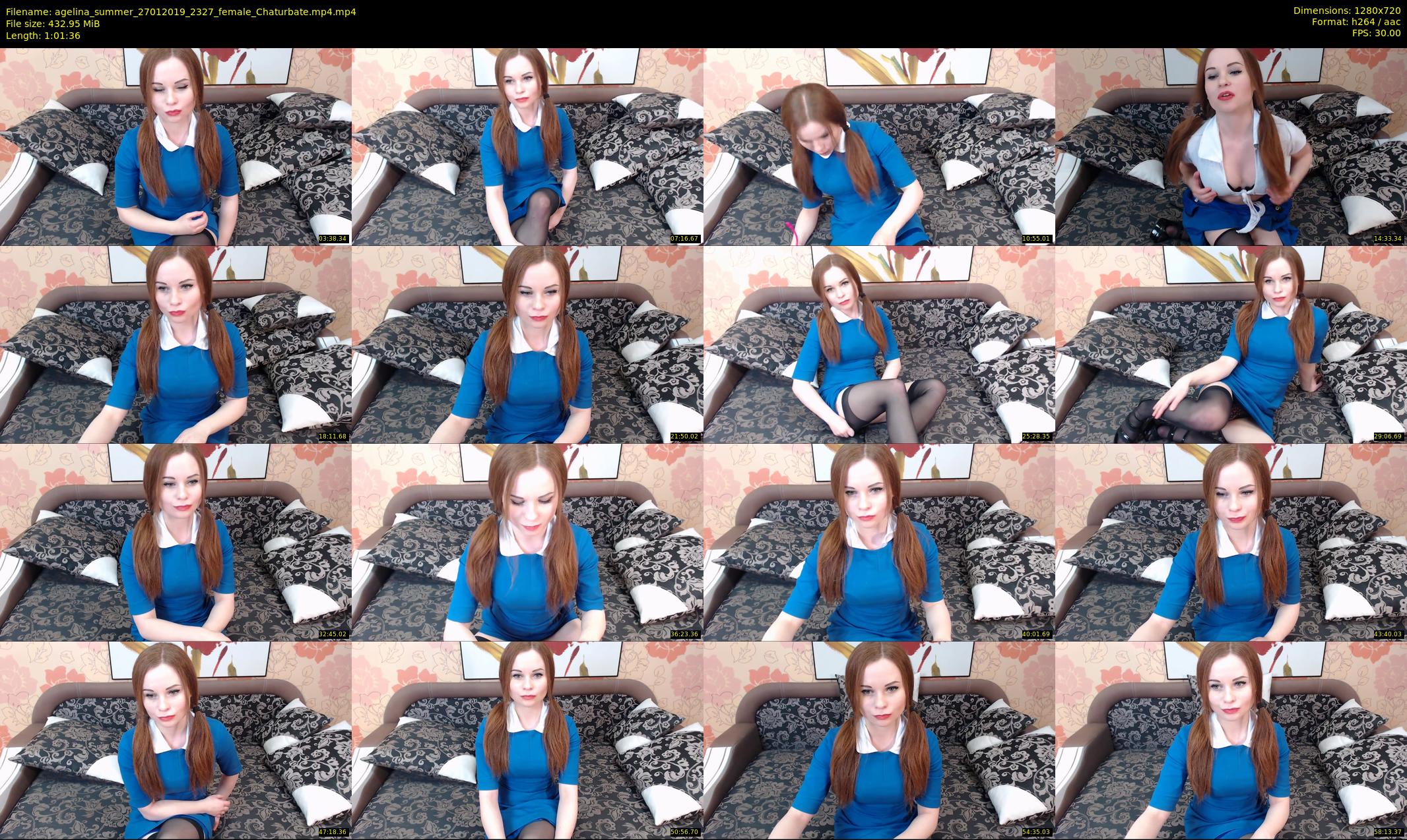 agelina_summer — 62 minute Chaturbate female cam show recording, 720p, Jan 27, 2019