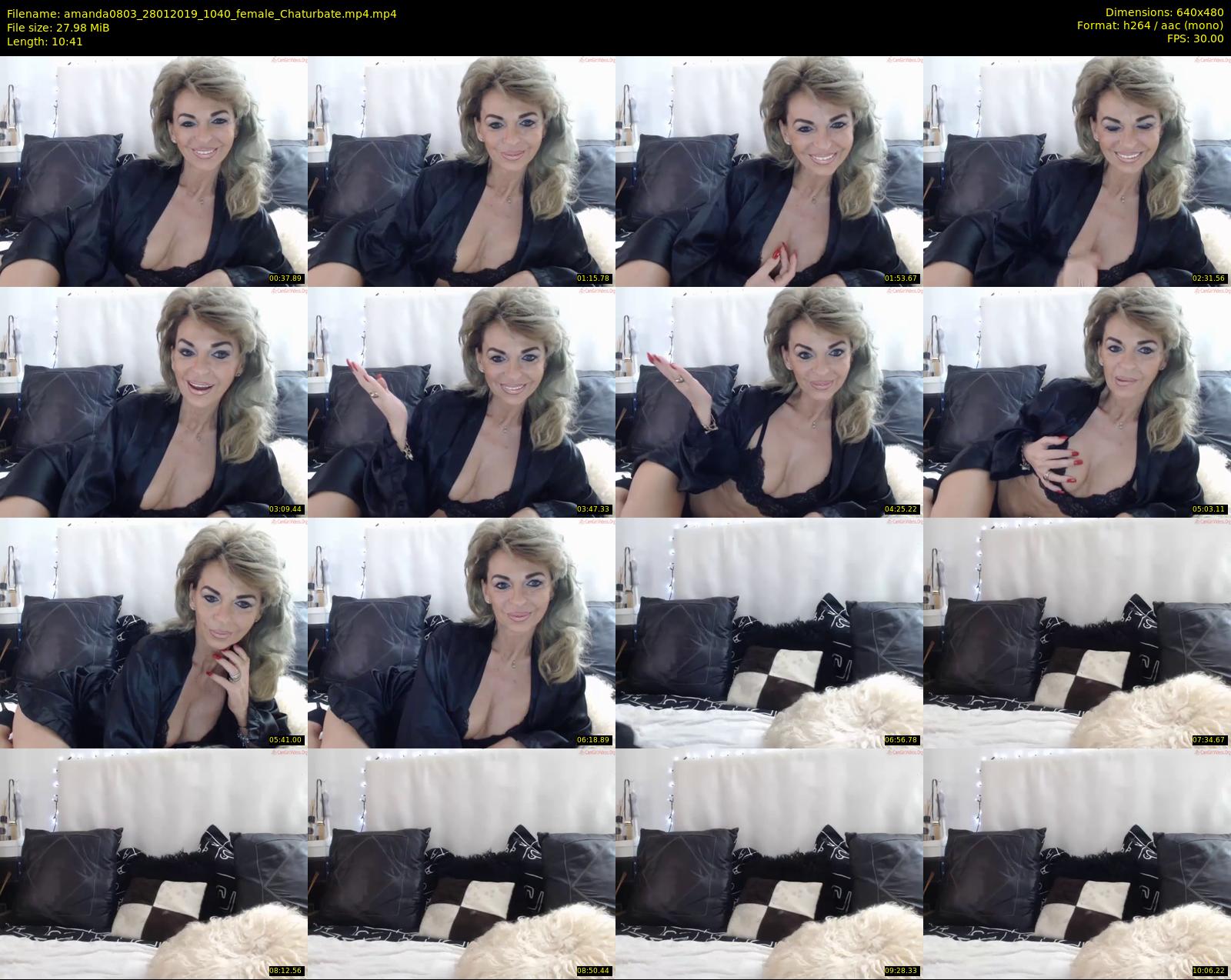 amanda0803 — 11 minute Chaturbate female cam show recording, 480p, Jan 28, 2019