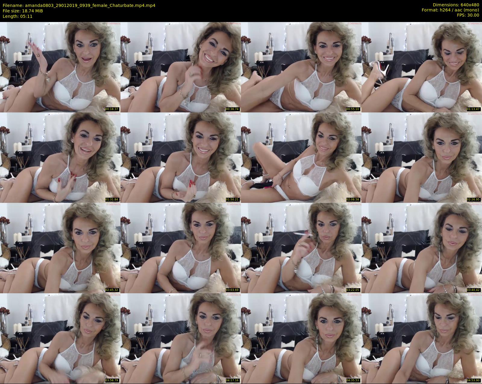 amanda0803 — 6 minute Chaturbate female cam show recording, 480p, Jan 29, 2019