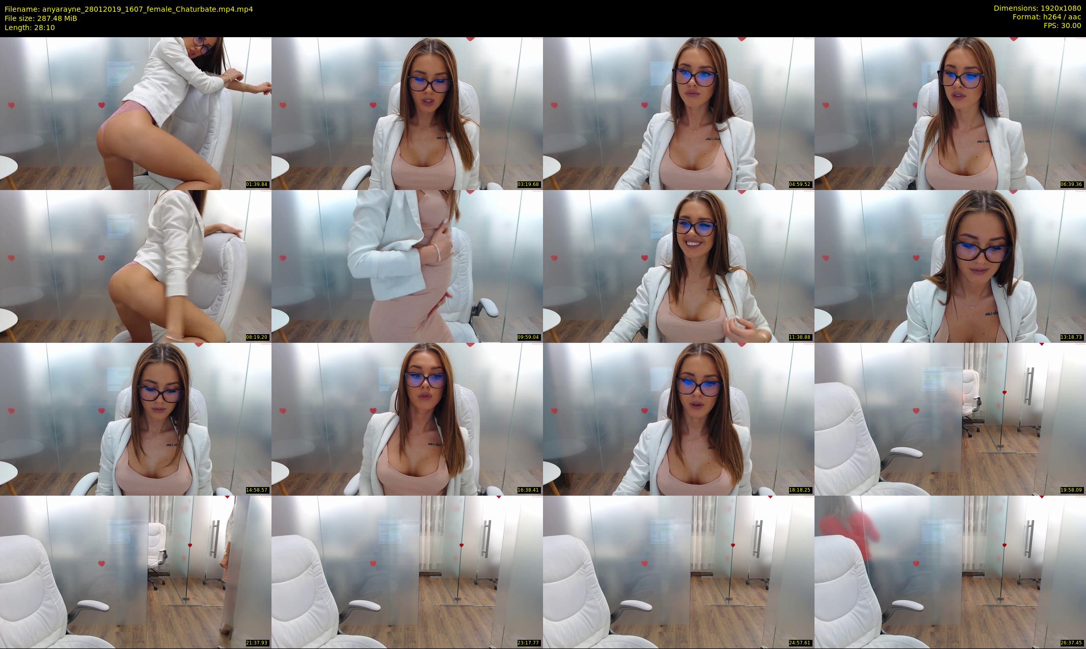 anyarayne — 29 minute Chaturbate female cam show recording, 1080p, Jan 28, 2019