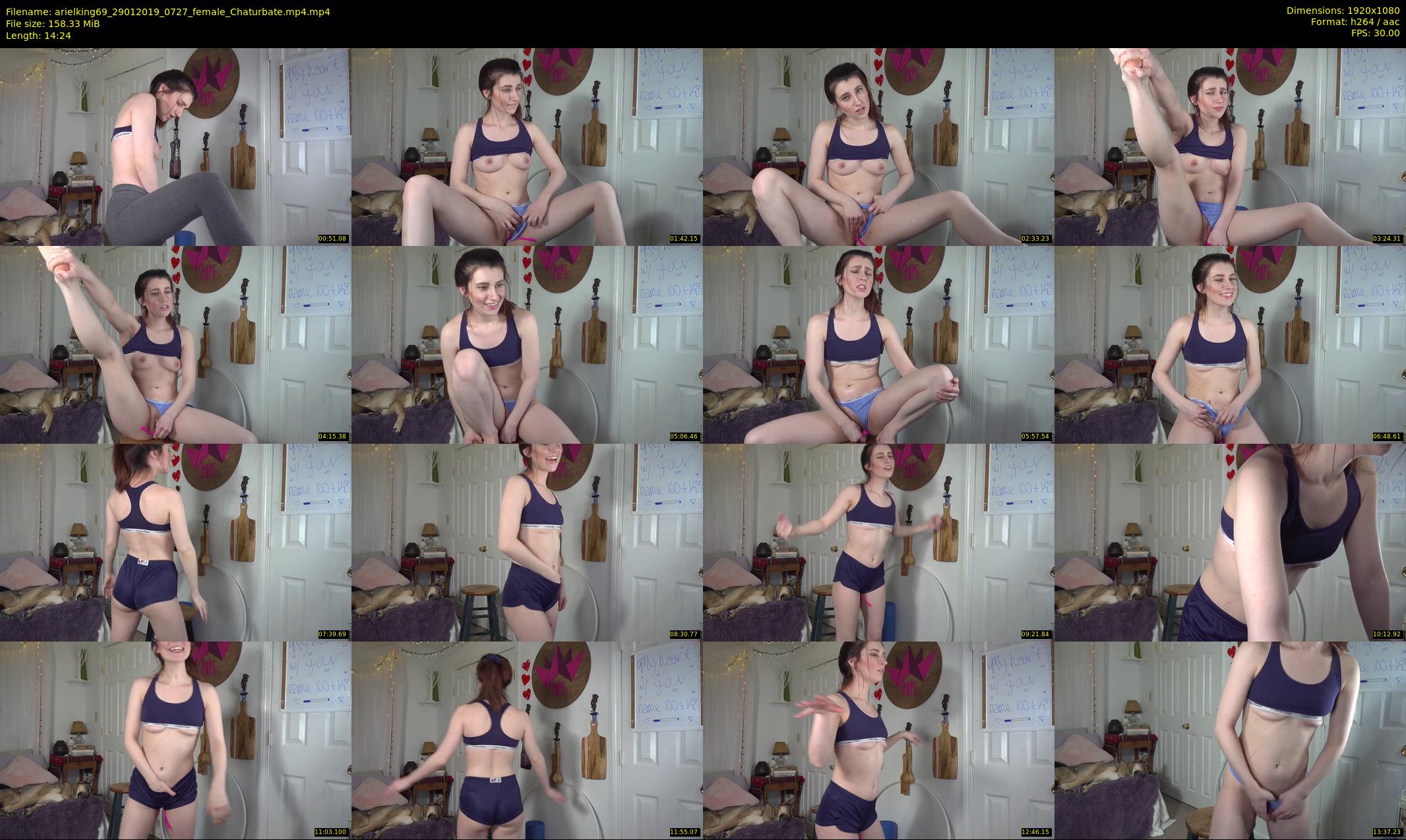 arielking69 — 15 minute Chaturbate female cam show recording, 1080p, Jan 29, 2019