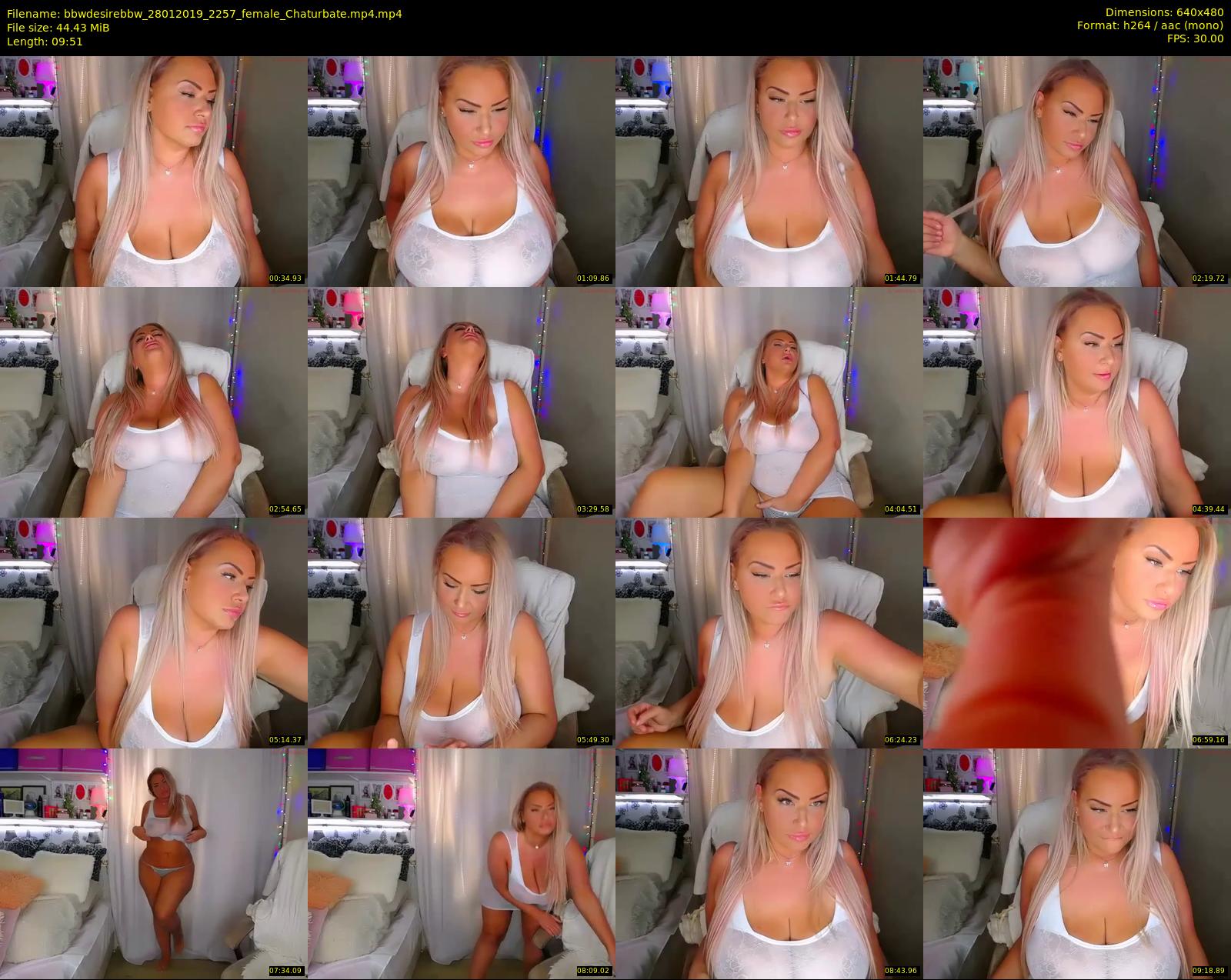 bbwdesirebbw — 10 minute Chaturbate female cam show recording, 480p, Jan 28, 2019