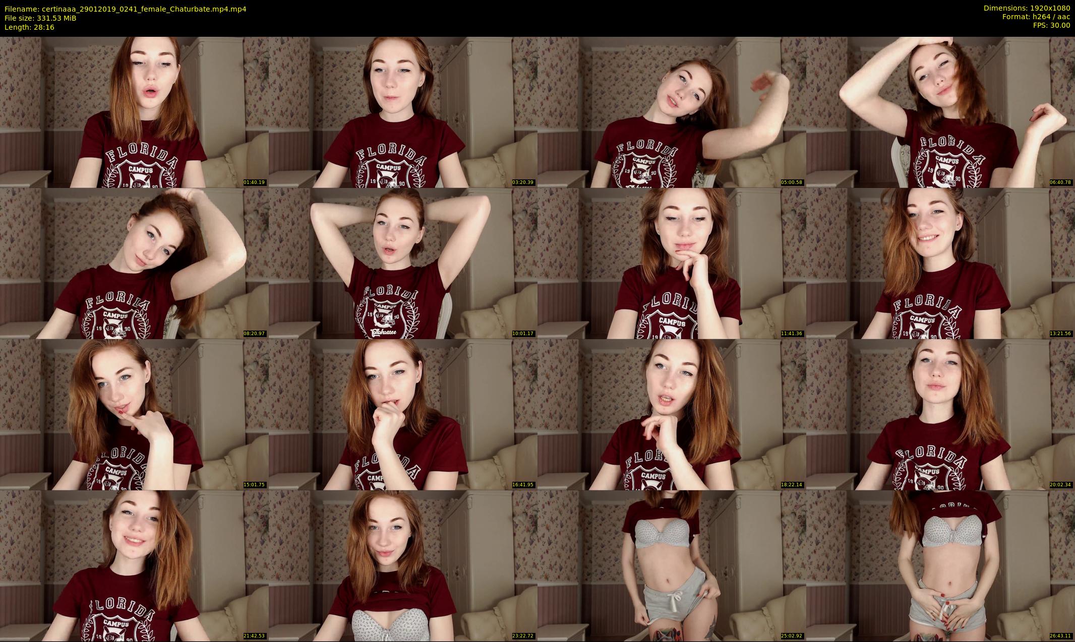 certinaaa — 29 minute Chaturbate female cam show recording, 1080p, Jan 29, 2019