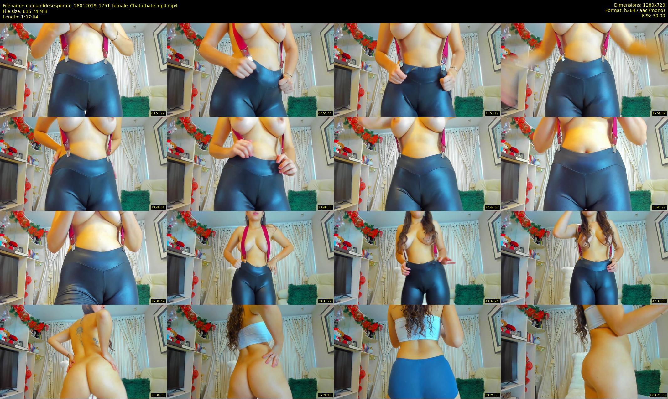 cuteanddesesperate — 68 minute Chaturbate female cam show recording, 720p, Jan 28, 2019