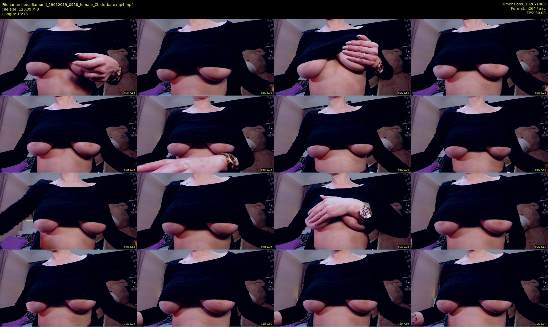 deeadiamond — 14 minute Chaturbate female cam show recording, 1080p, Jan 29, 2019