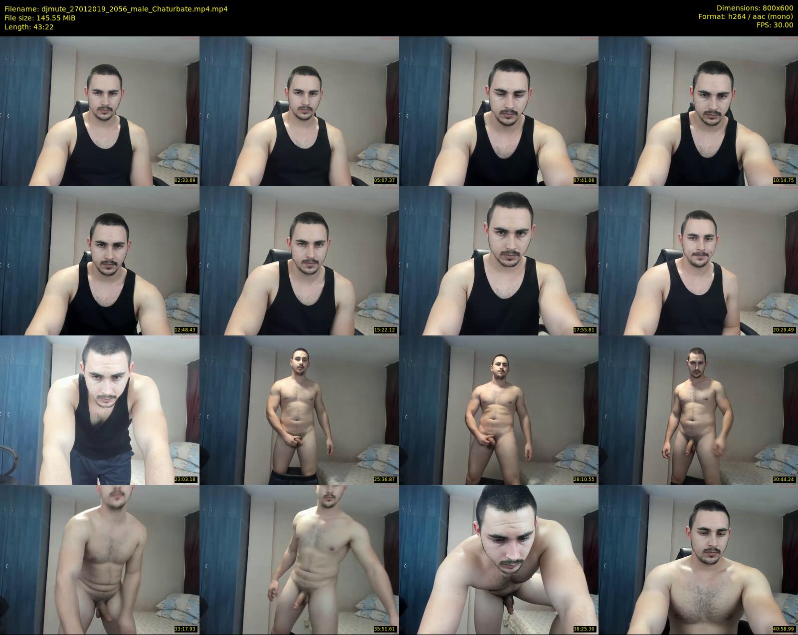 djmute — 44 minute Chaturbate male cam show recording, 480p, Jan 27, 2019