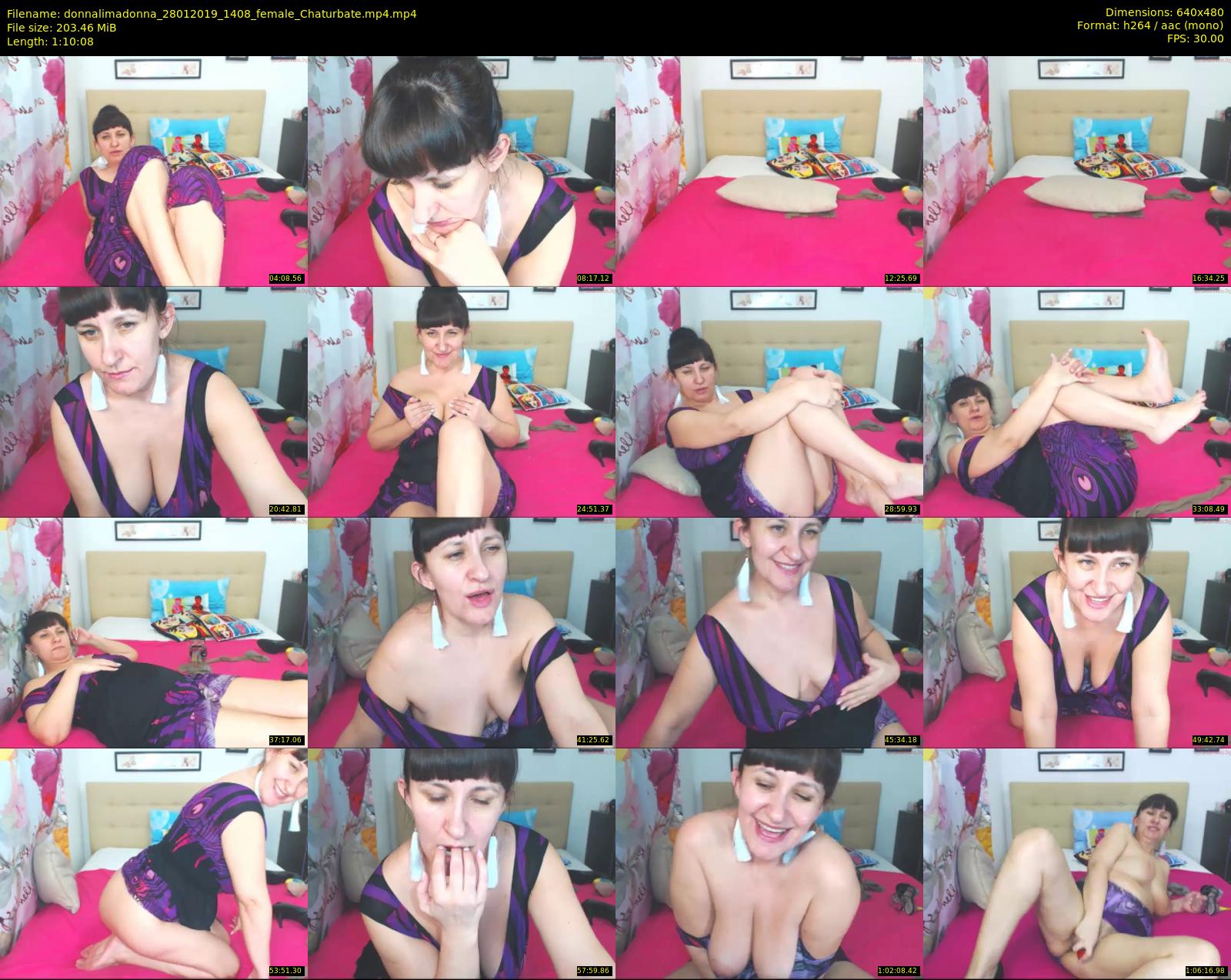 donnalimadonna — 71 minute Chaturbate female cam show recording, 480p, Jan 28, 2019