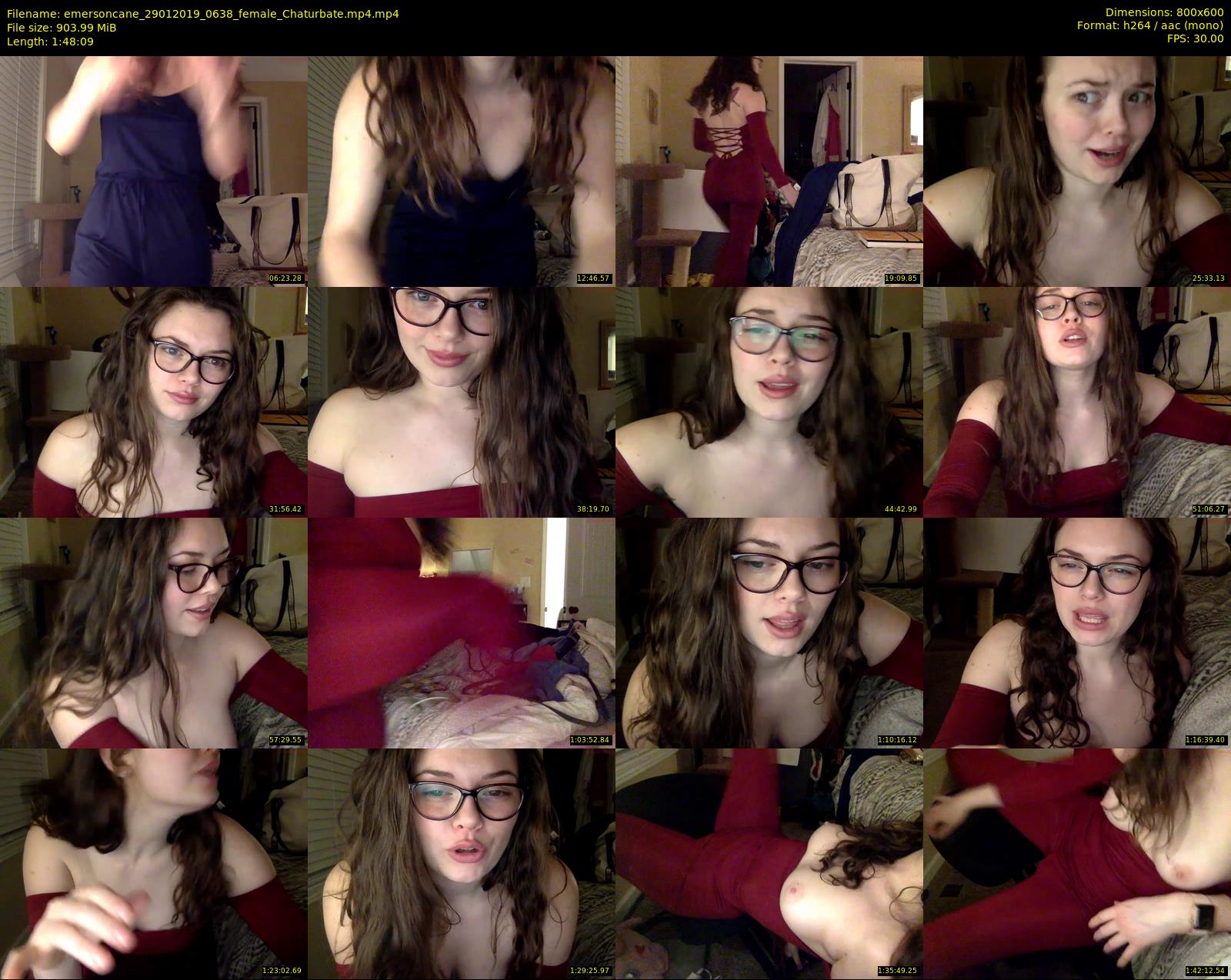 emersoncane — 109 minute Chaturbate female cam show recording, 480p, Jan 29, 2019