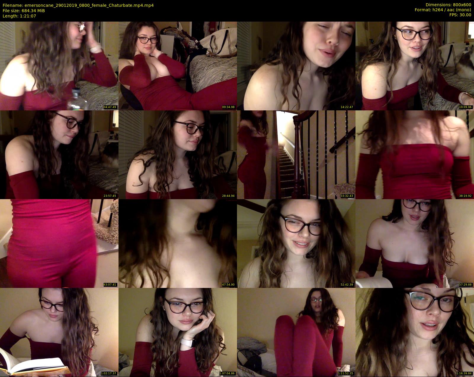 emersoncane — 82 minute Chaturbate female cam show recording, 480p, Jan 29, 2019
