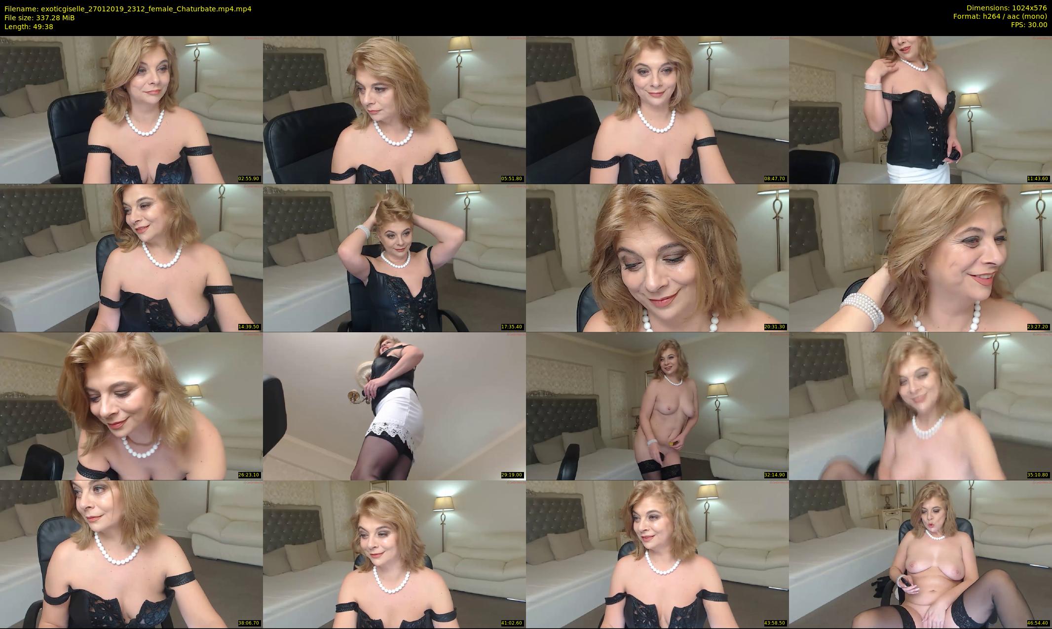 exoticgiselle — 50 minute Chaturbate female cam show recording, 480p, Jan 27, 2019